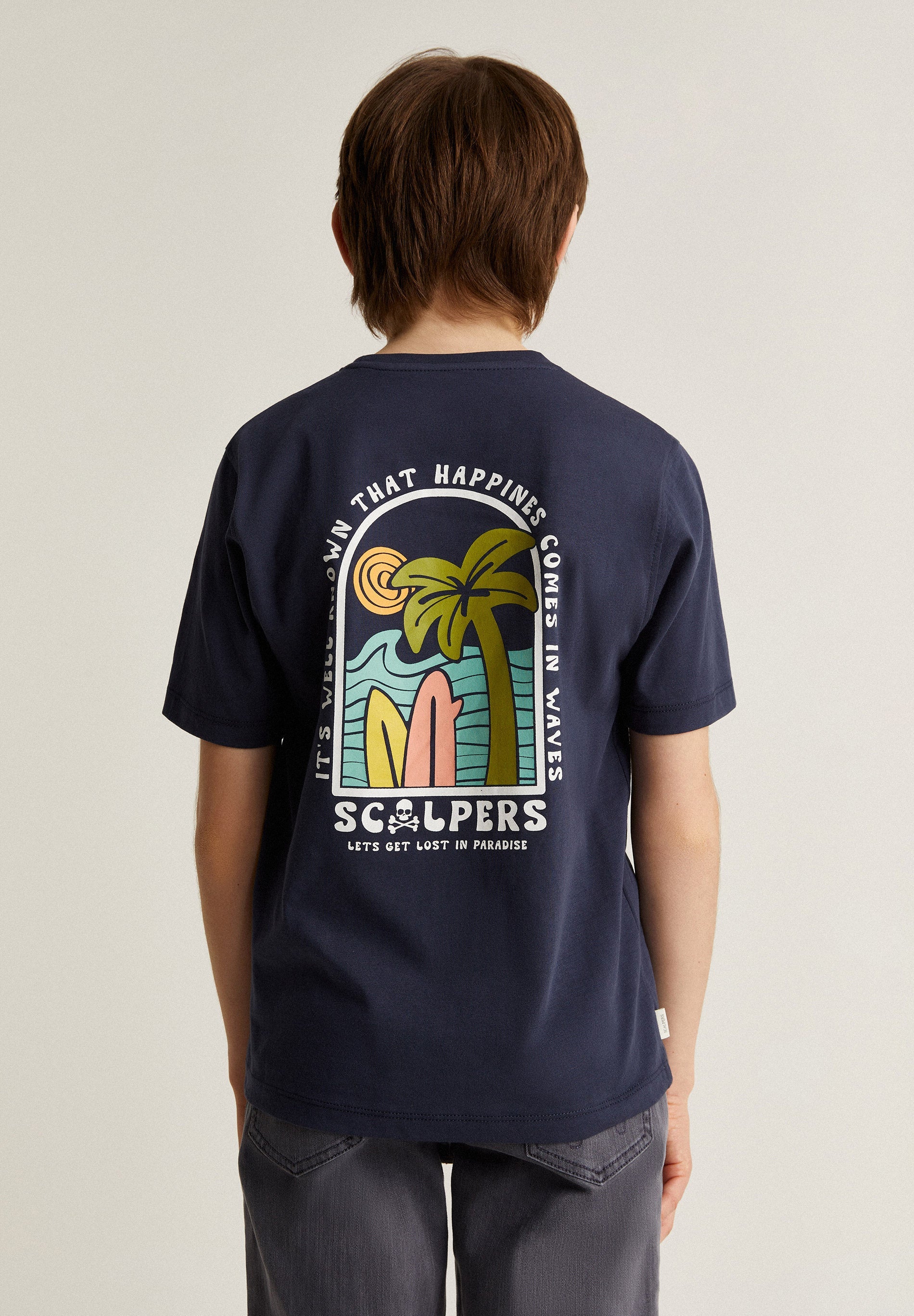 CAMISETA PRINT TRASERO