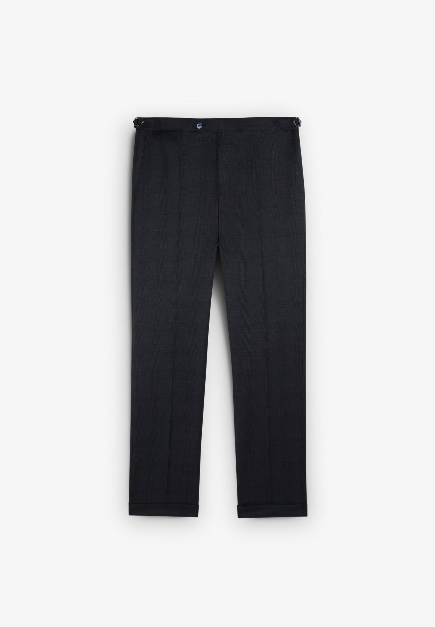 TRAJE PREMIUM LANA AZUL MARINO CUADROS