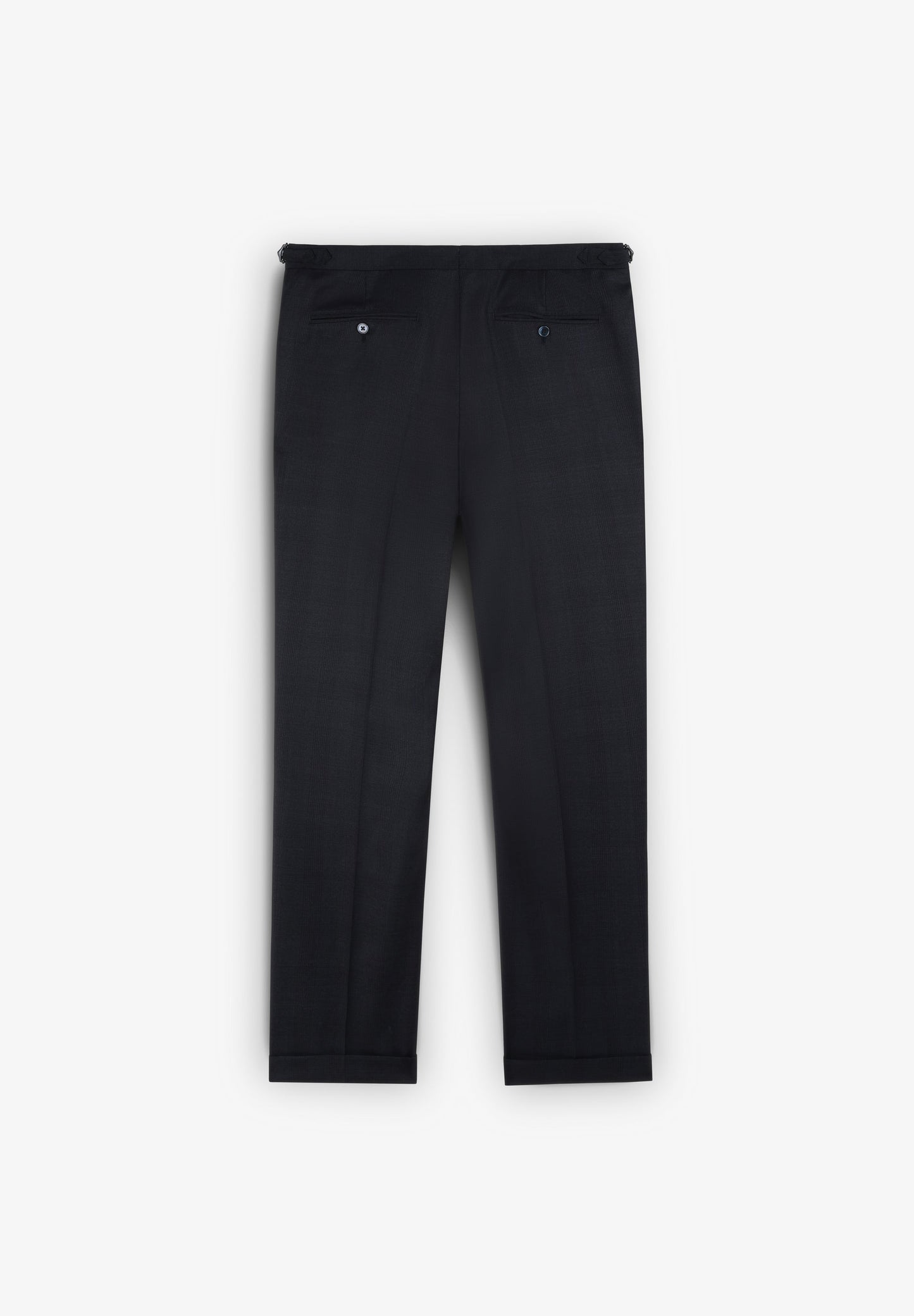 TRAJE PREMIUM LANA AZUL MARINO CUADROS