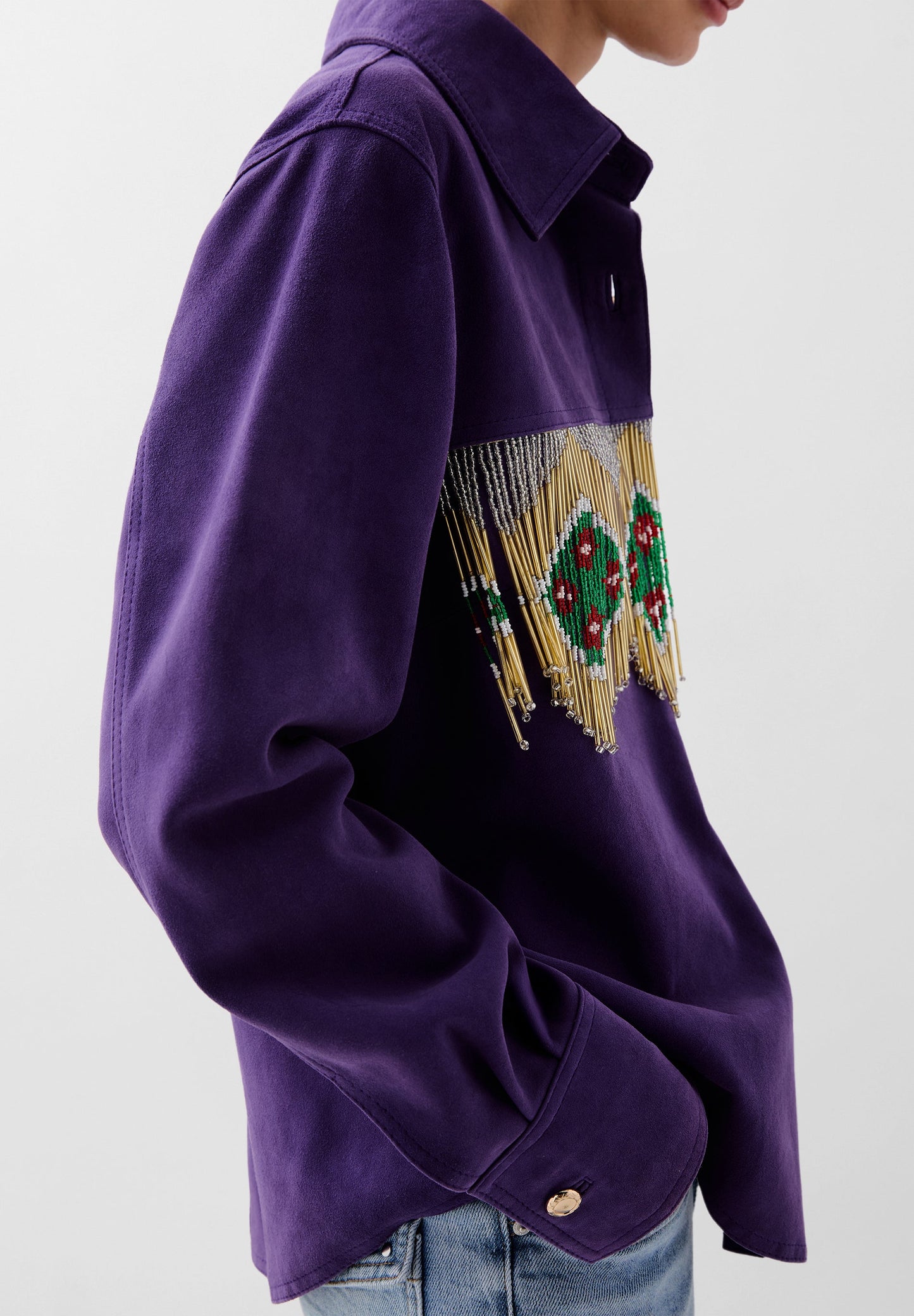 CAMISA ANTE FLECOS CUENTAS