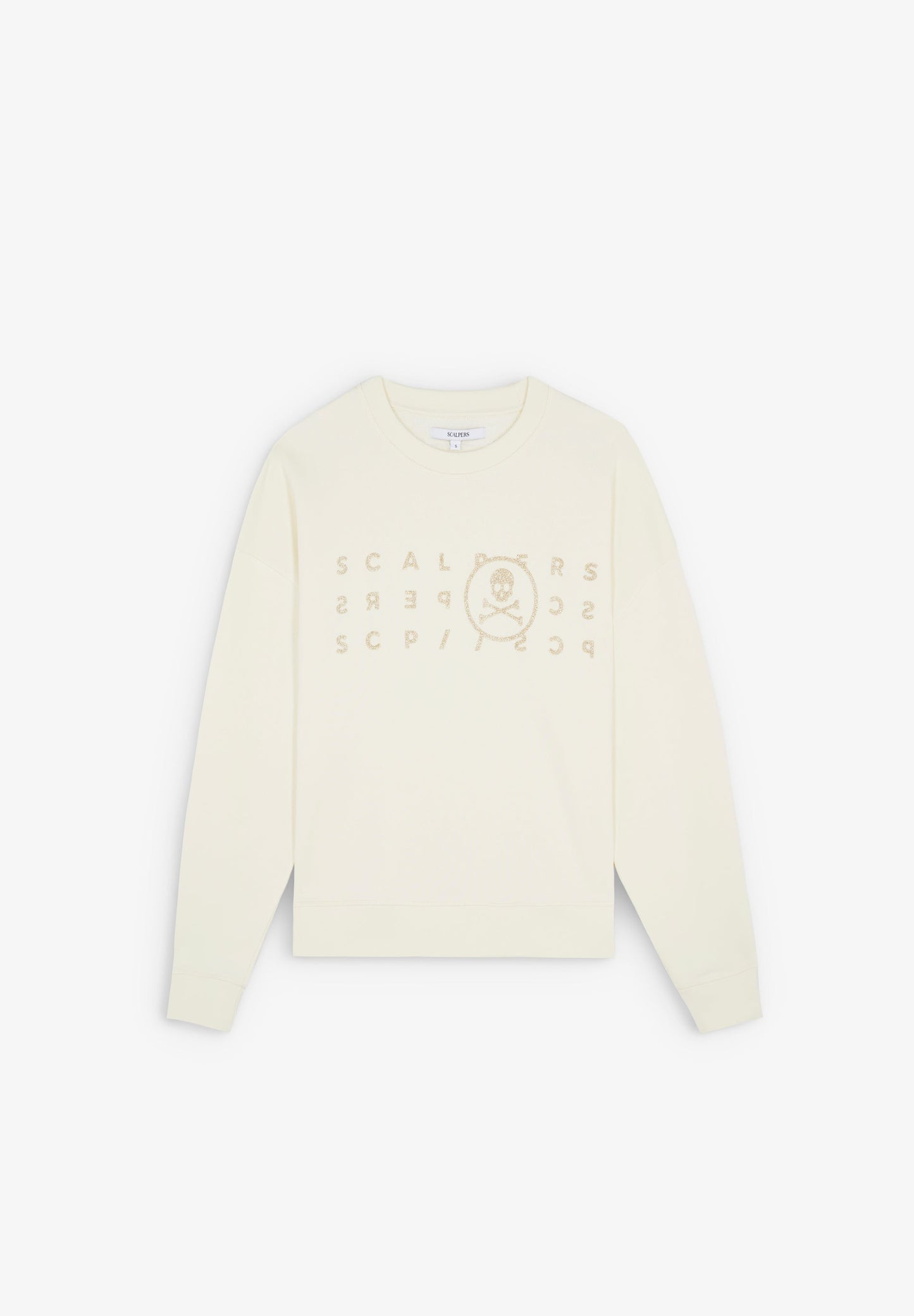 POLERÓN PRINT GLITTER CALAVERA