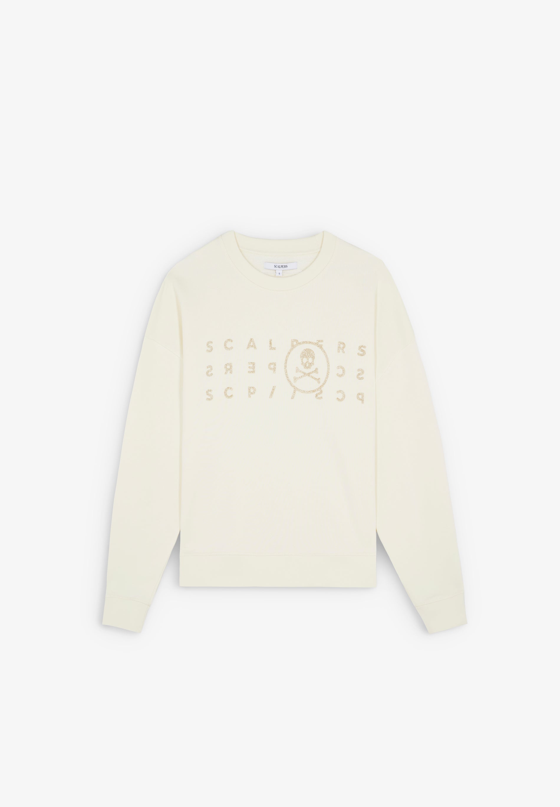 POLERÓN PRINT GLITTER CALAVERA