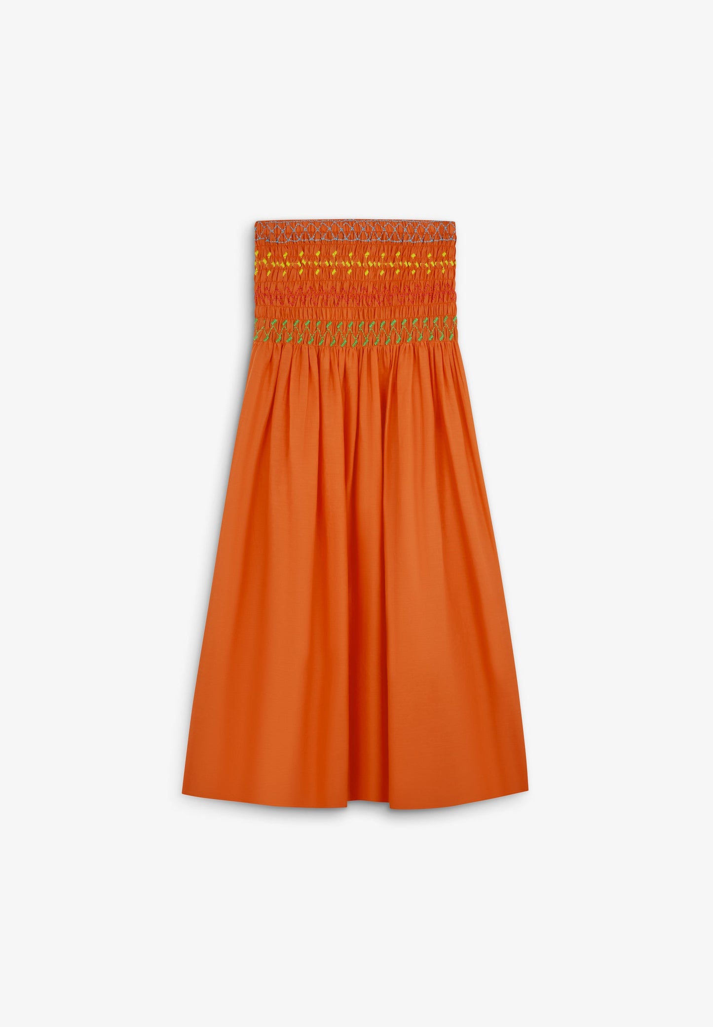 FALDA NIDO DE ABEJA MULTICOLOR