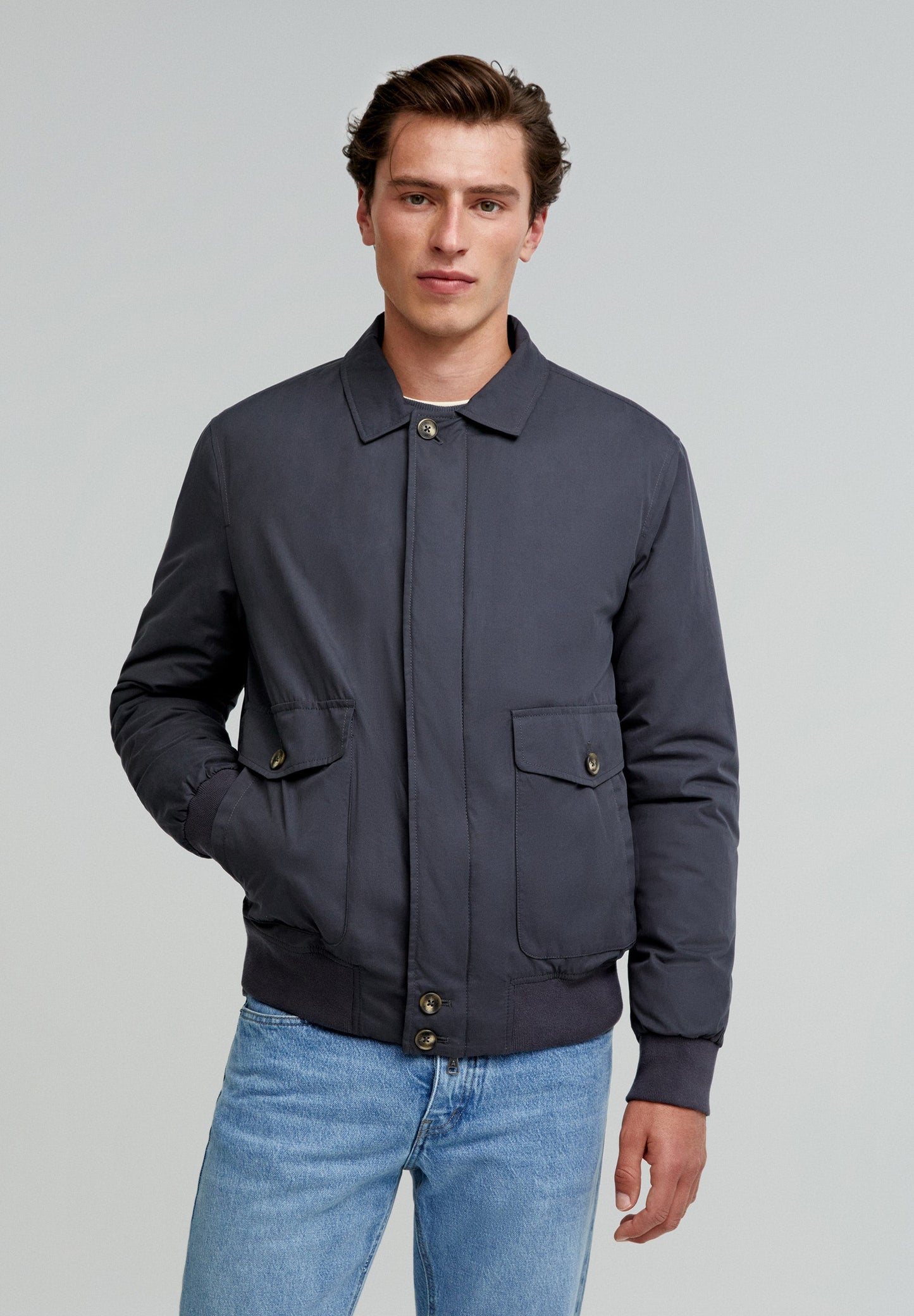 CHAQUETA BOMBER BOLSILLOS