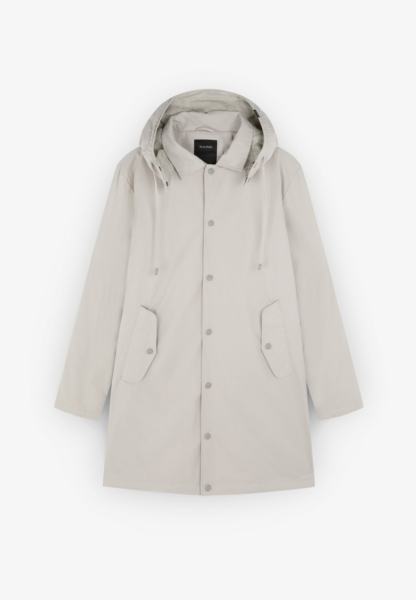 PARKA TIPO TRENCH CAPUCHA DESMONTABLE