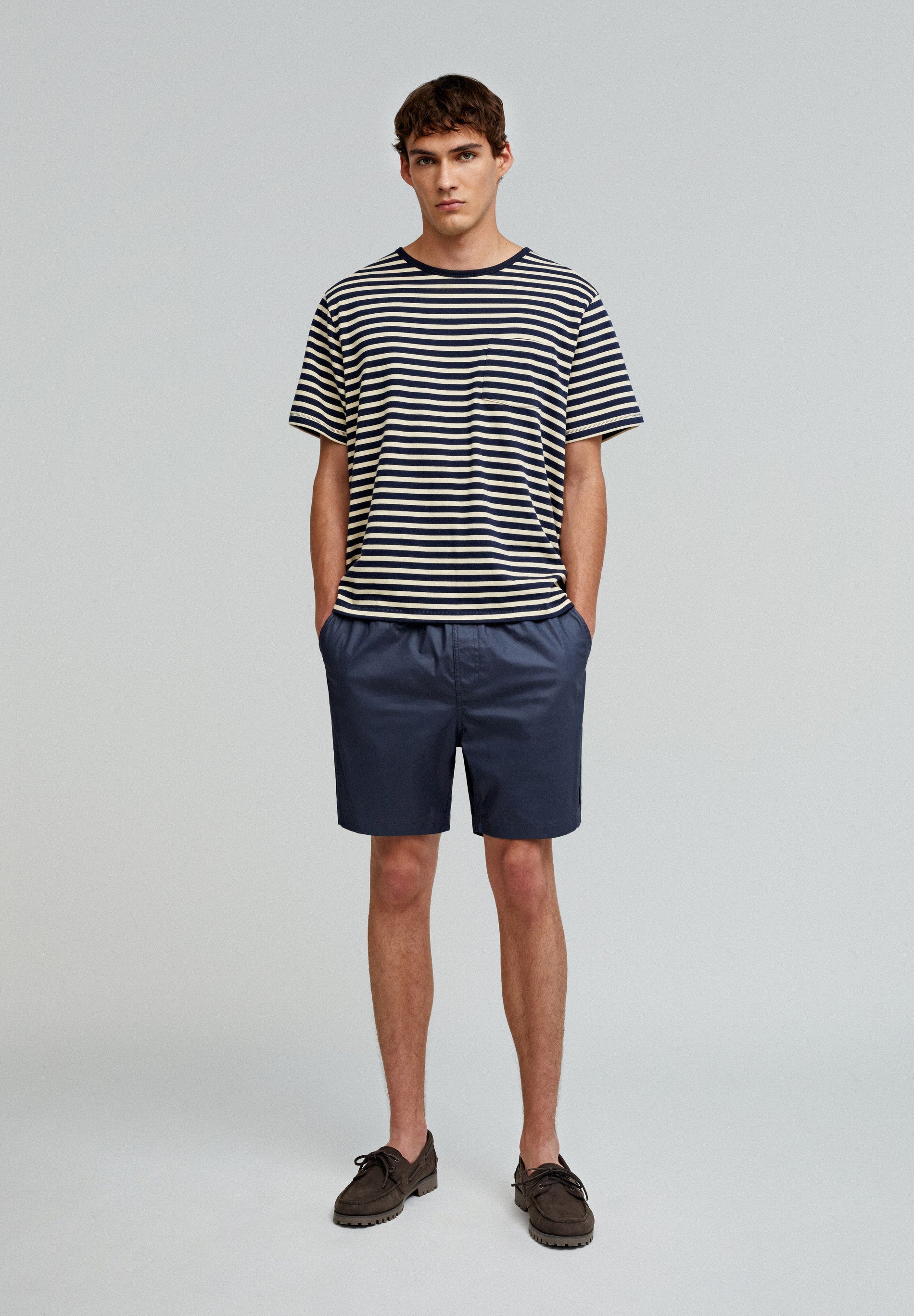 BERMUDAS LIGERAS CINTURA ELÁSTICA