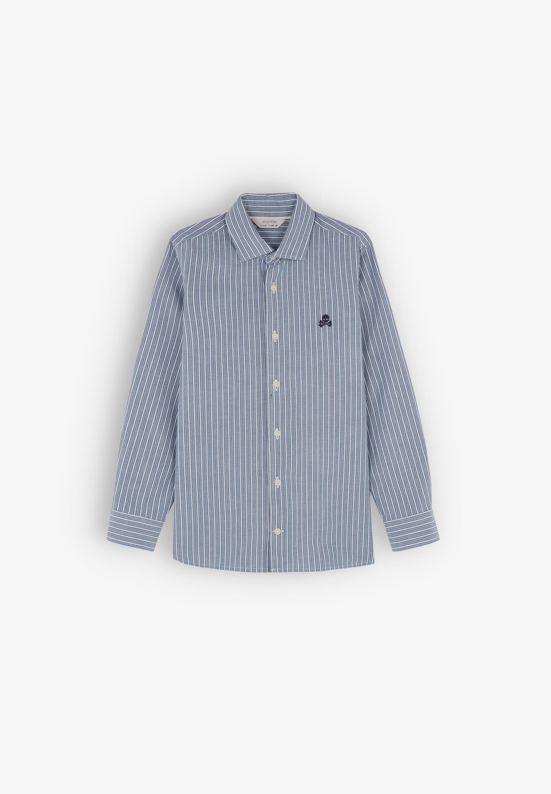 CAMISA CUADROS CALAVERA CONTRASTE