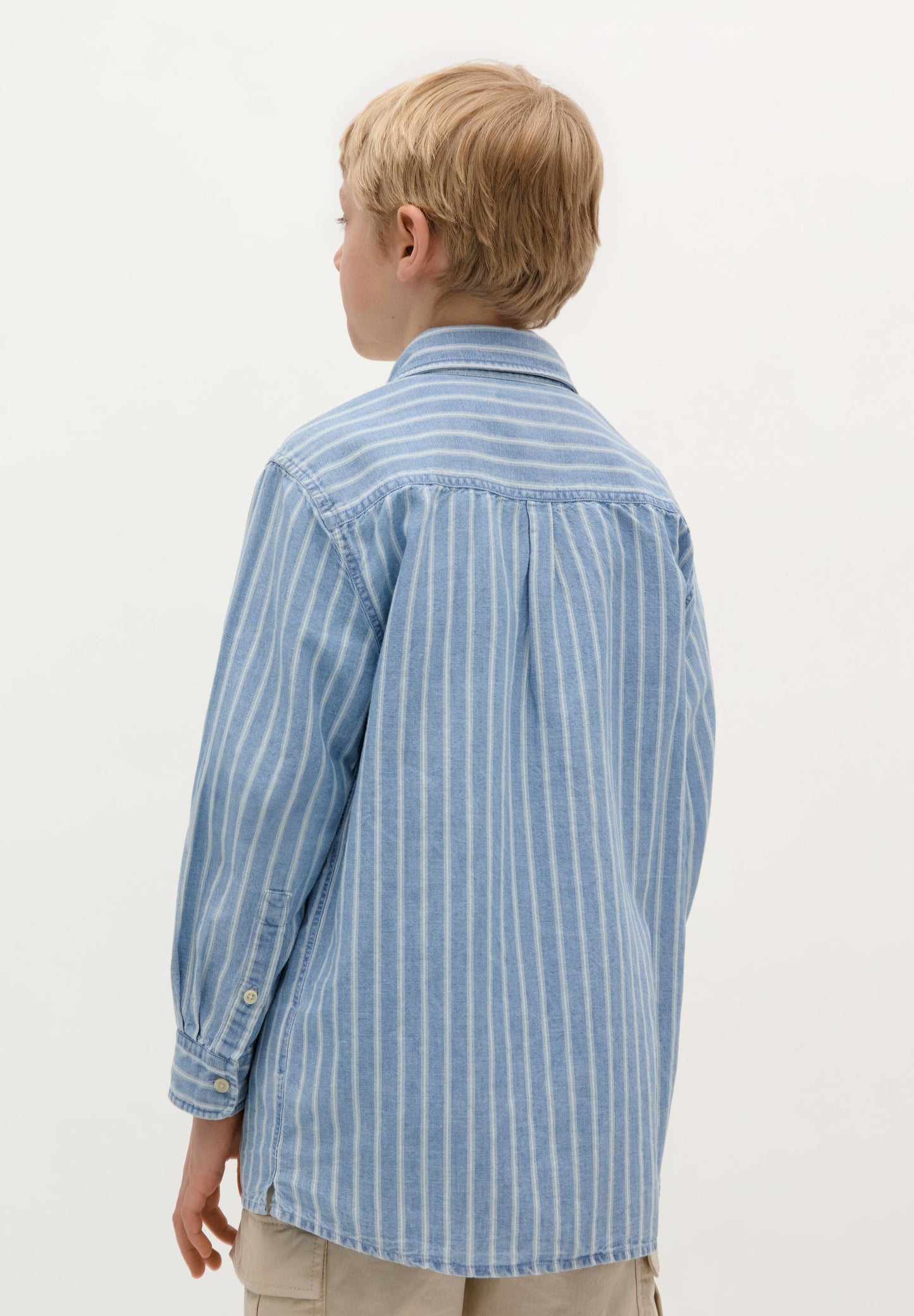 CAMISA DENIM RAYAS
