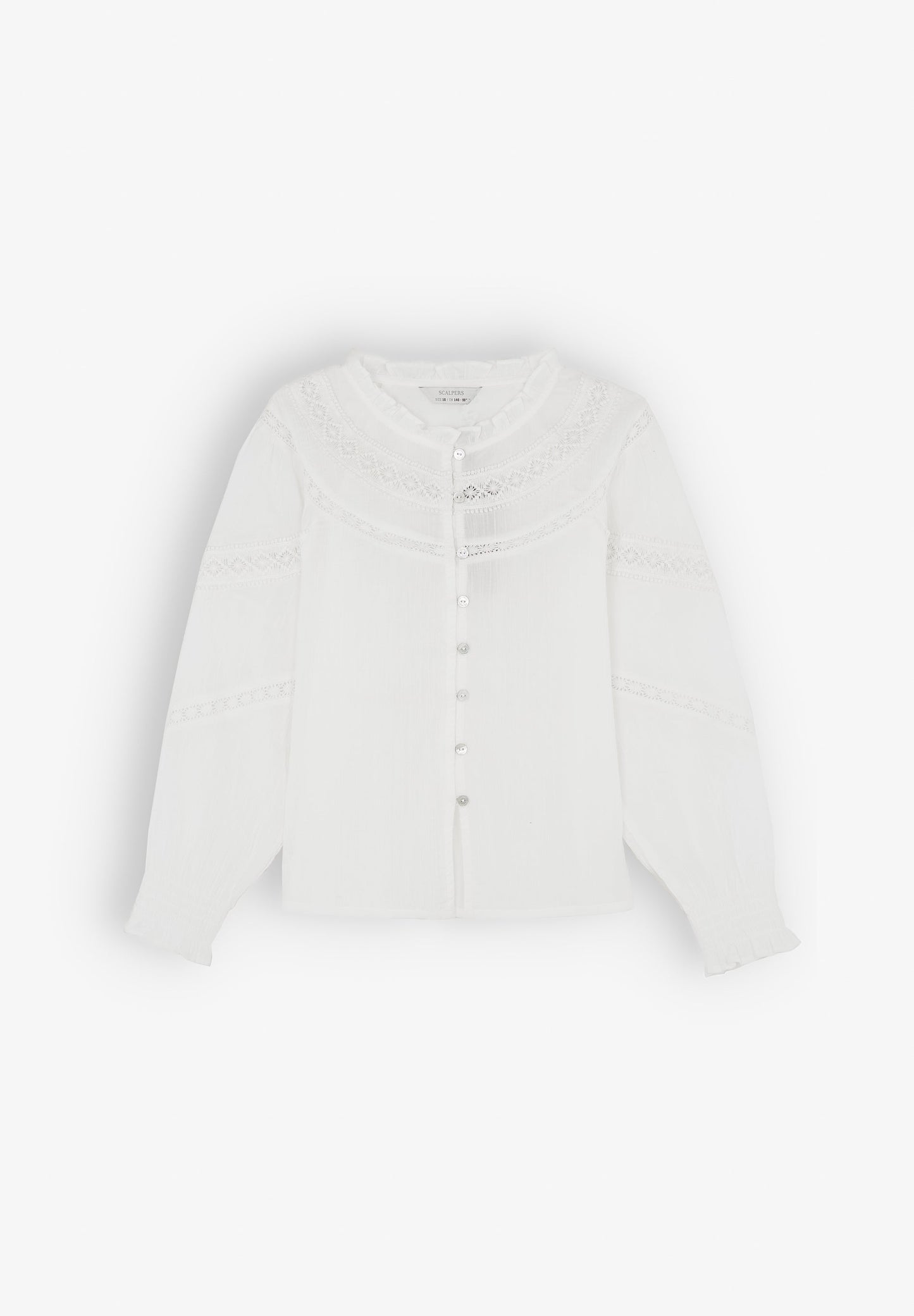 BLUSA ENTREDOS VOLANTE - Scalpers