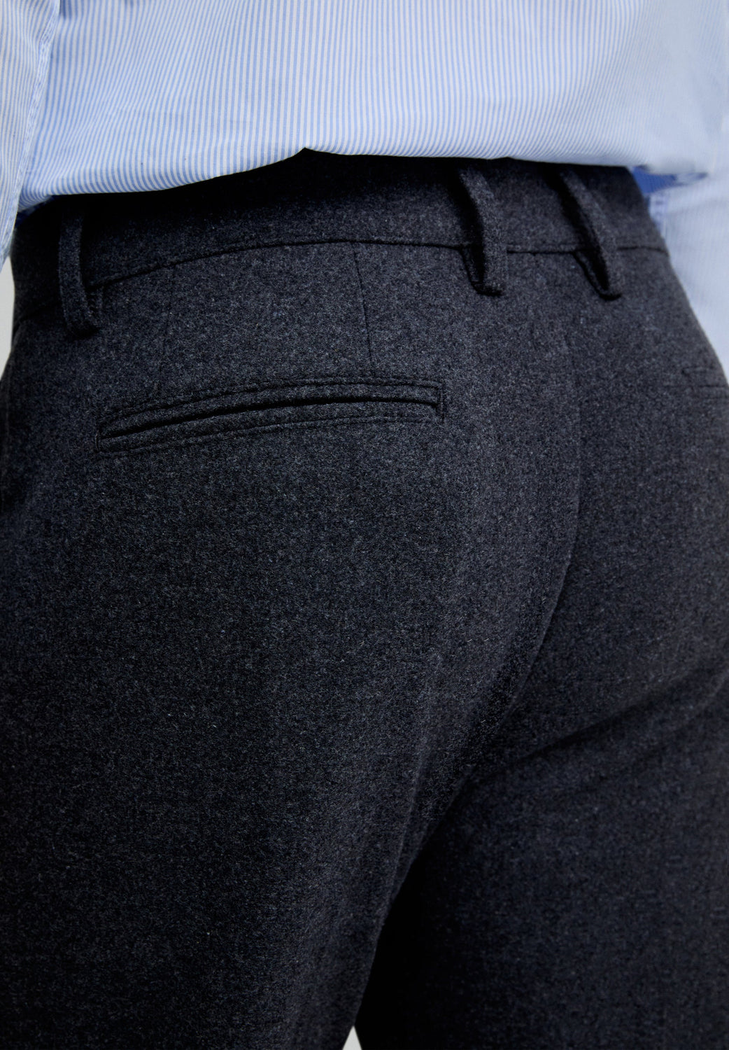 PANTALÓN PINZAS LANA - Scalpers