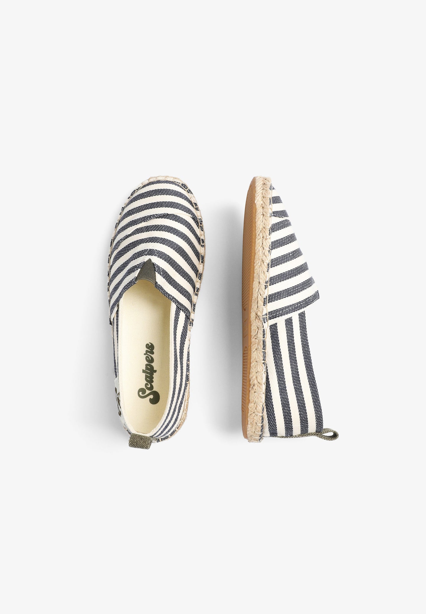 ALPARGATAS RAYAS CALAVERA