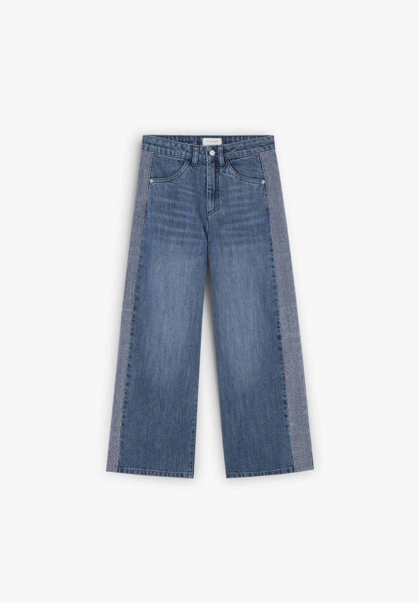 JEANS CULOTTE DETALLE BORDADOS