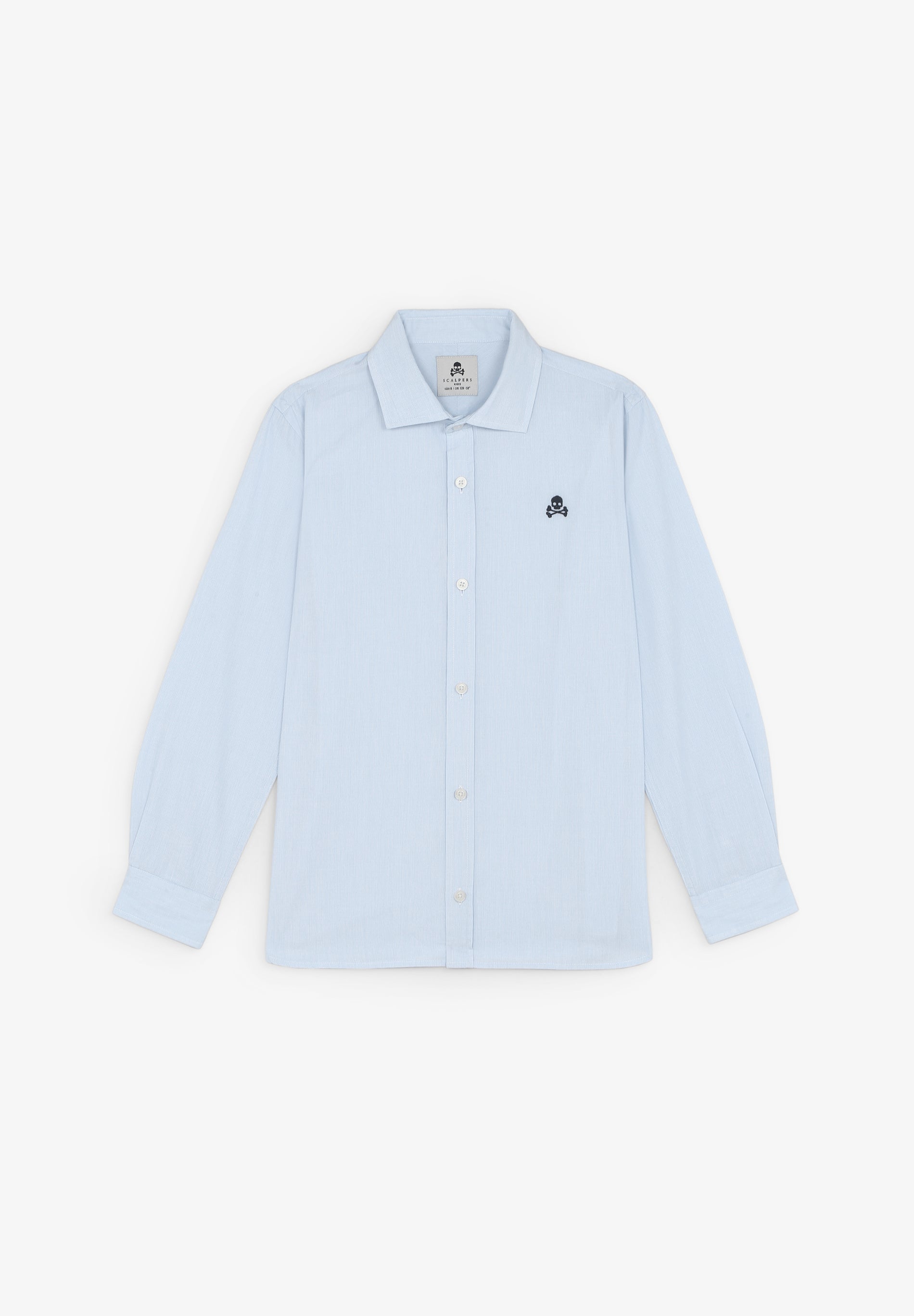 CAMISA CALAVERA CONTRASTE