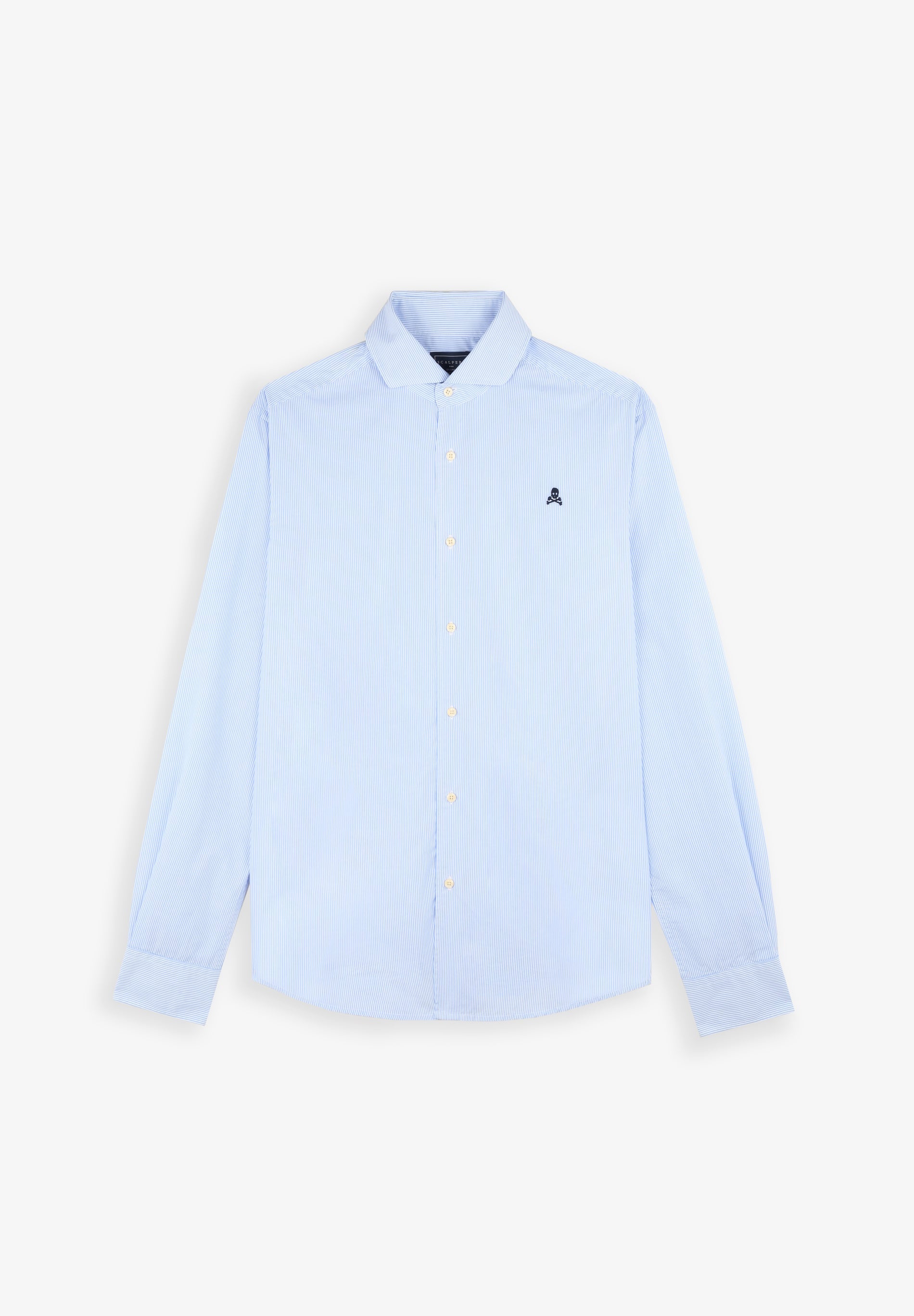 CAMISA CALAVERA CONTRASTE