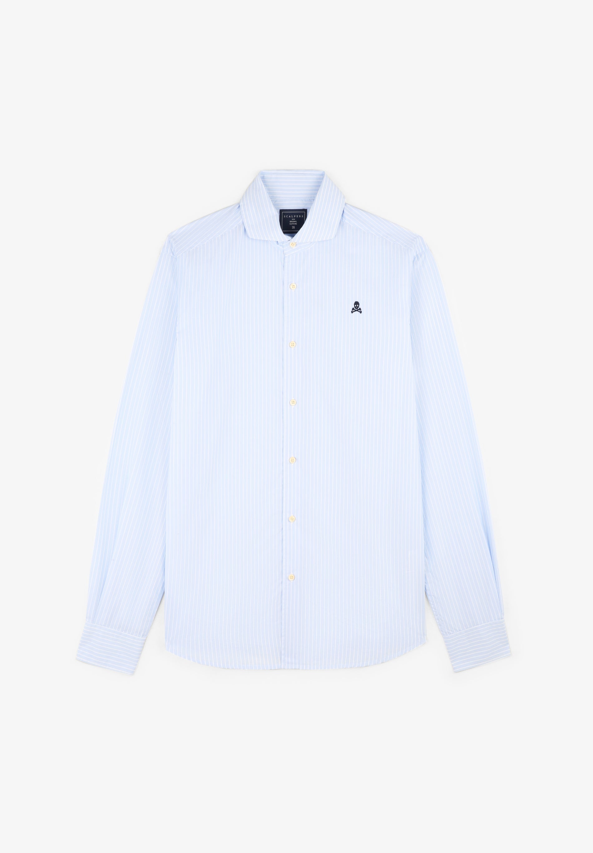 CAMISA CALAVERA CONTRASTE