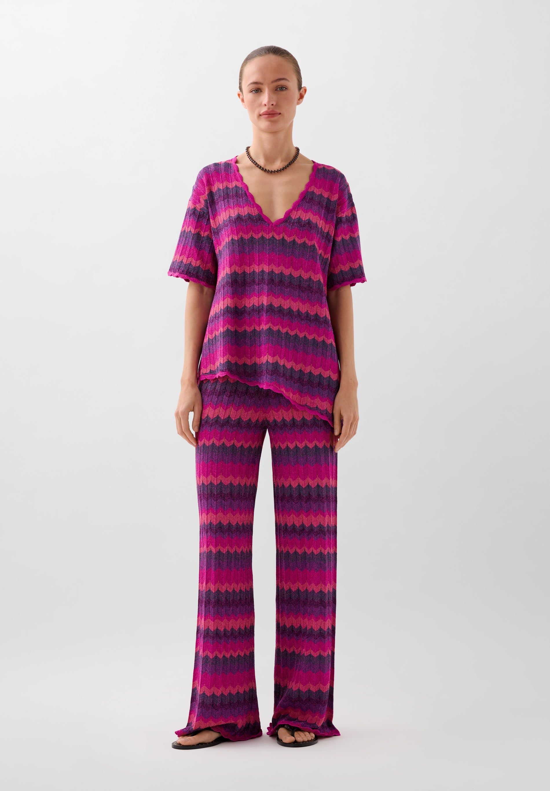 PANTALÓN DE PUNTO LUREX