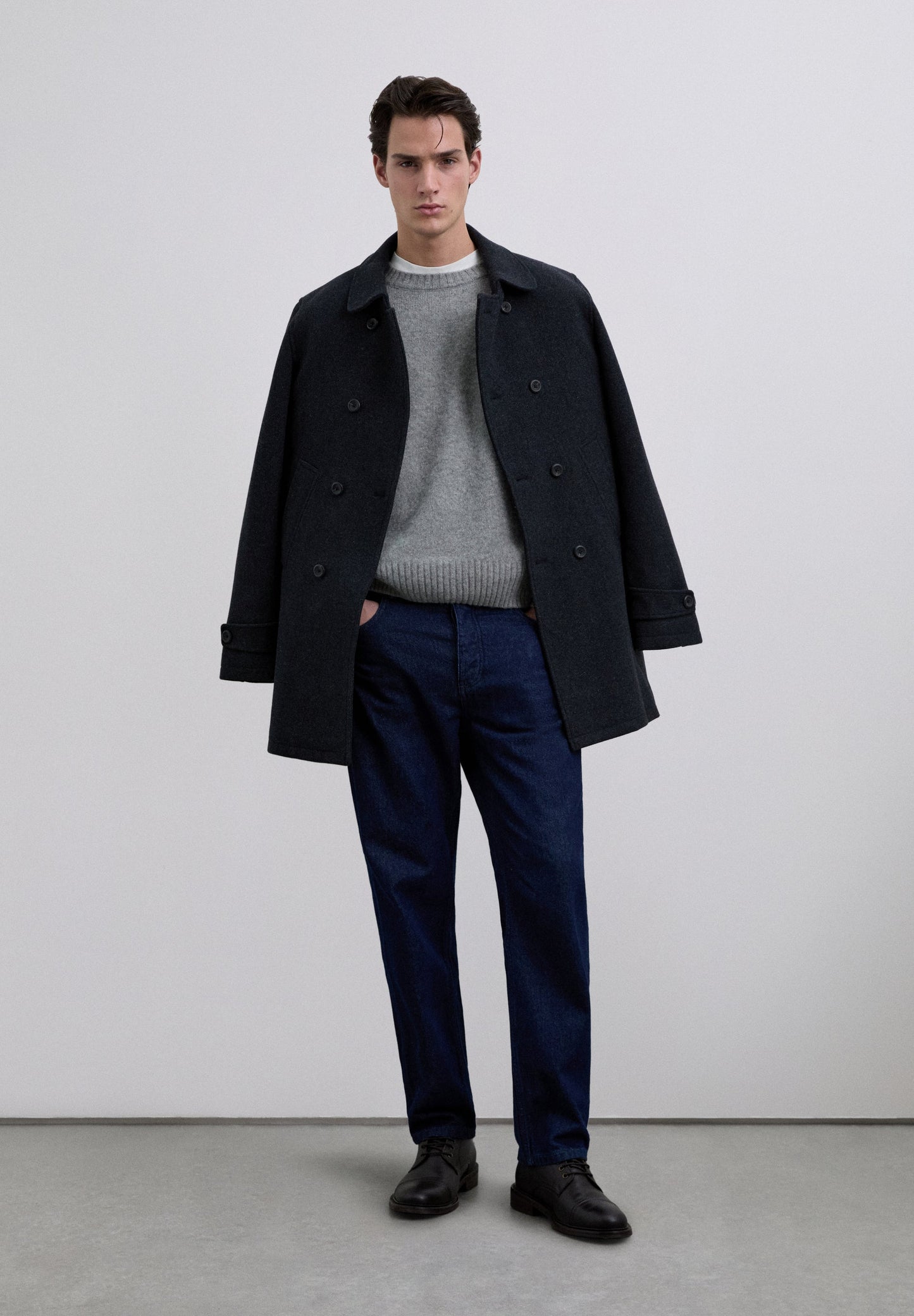 CHALECO LANA EFECTO CEPILLADO