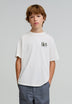 CAMISETA PRINT CONTRASTE