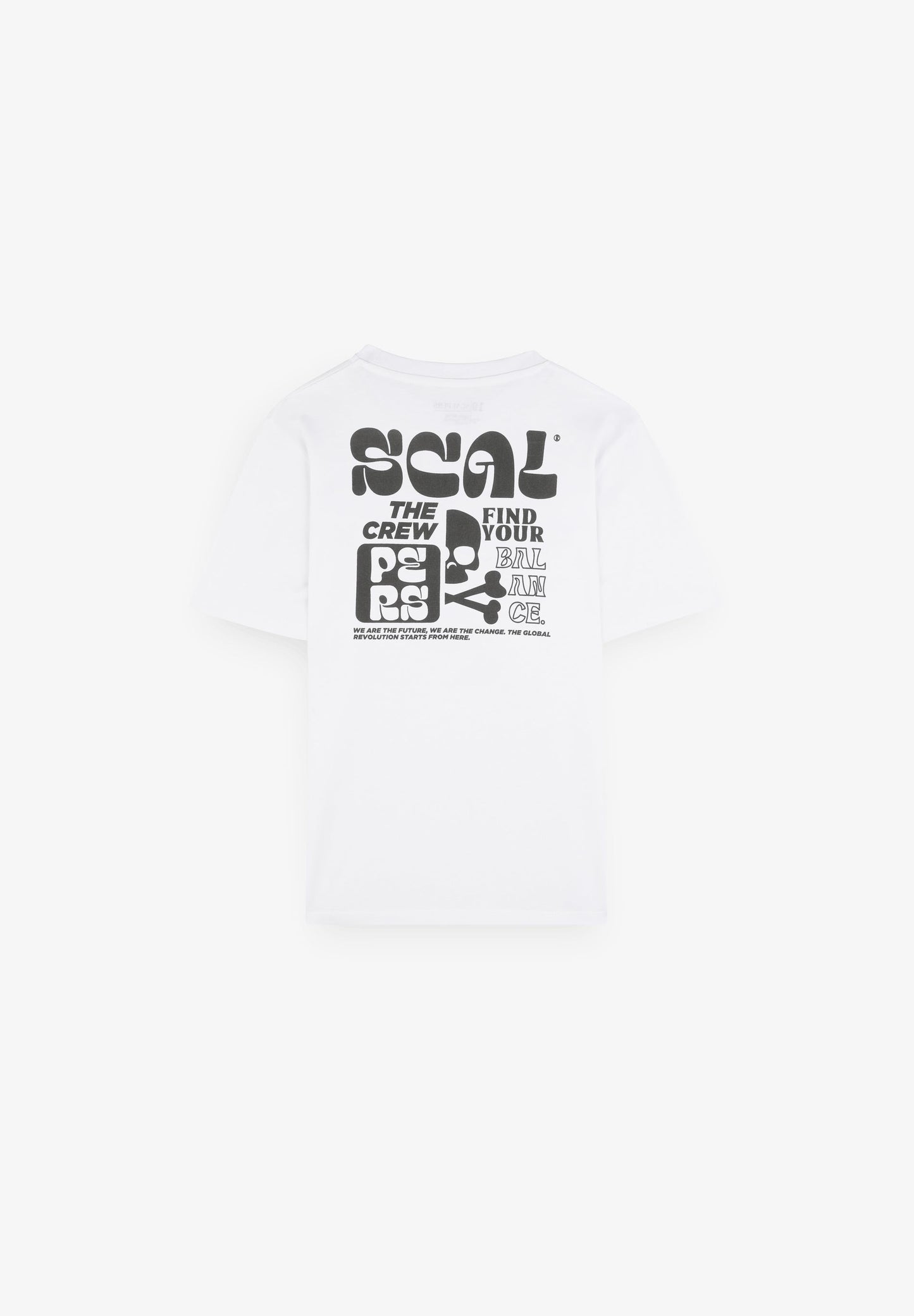 CAMISETA PRINT CONTRASTE
