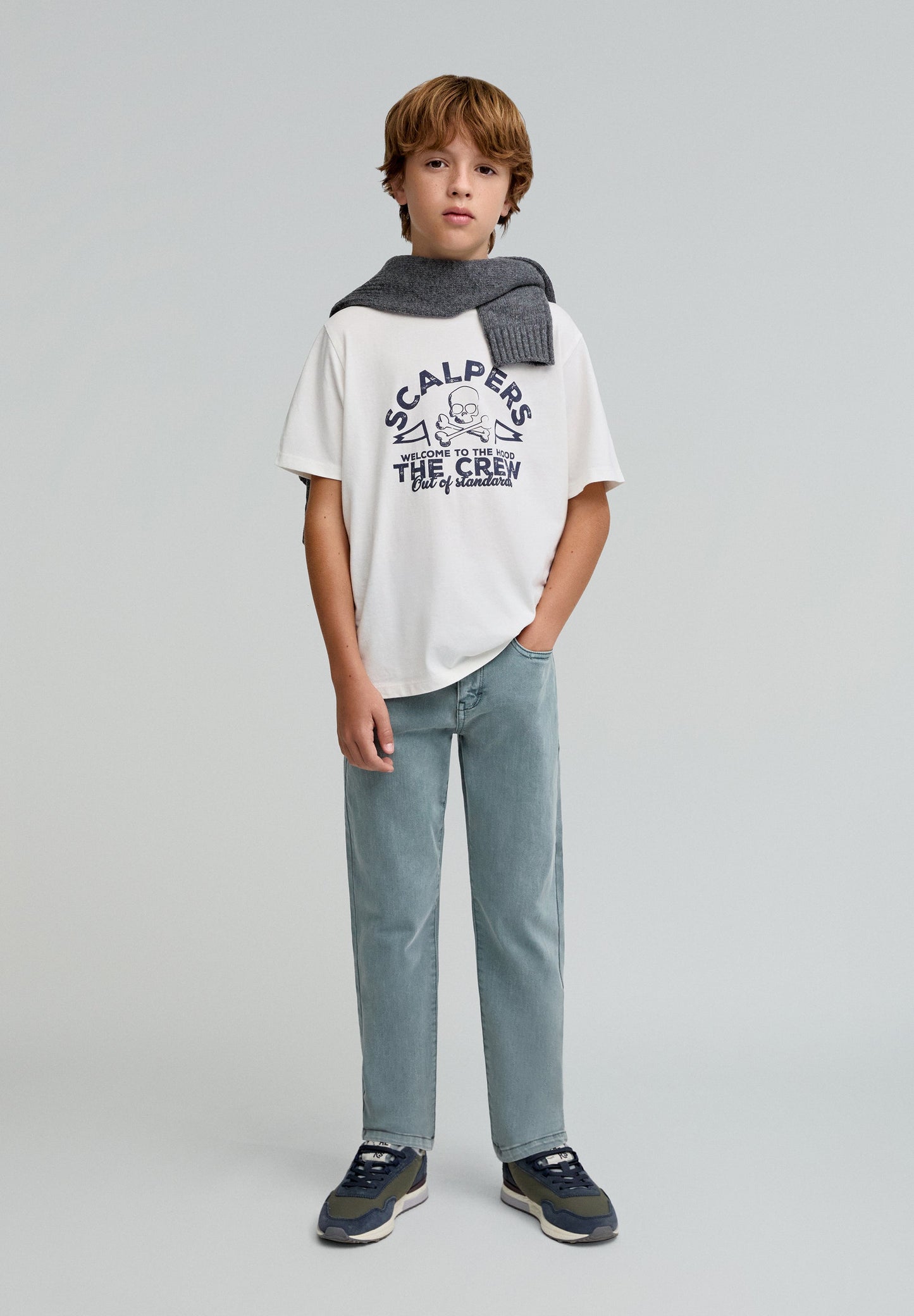 CAMISETA LOGO SCALPERS CREW