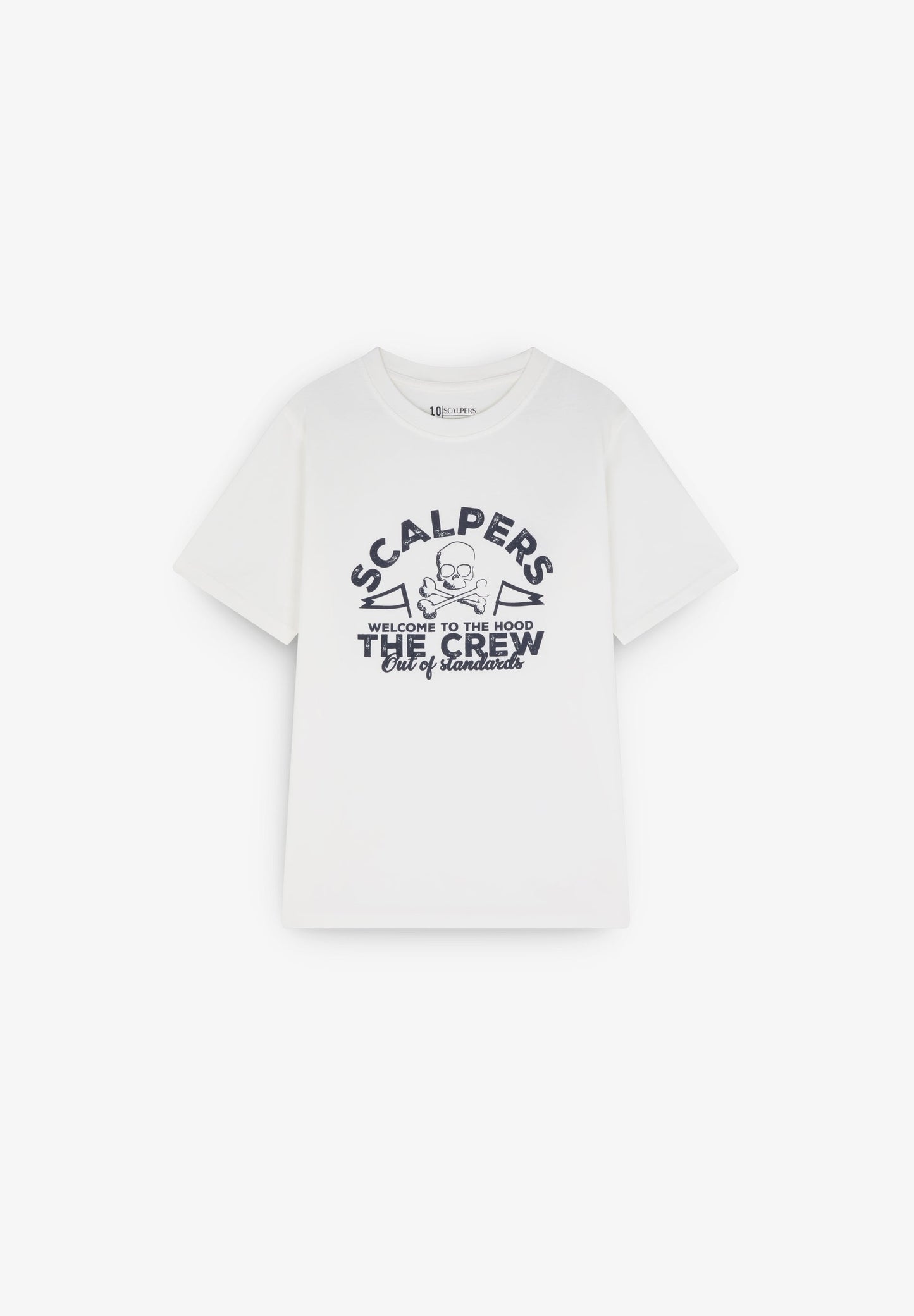 CAMISETA LOGO SCALPERS CREW