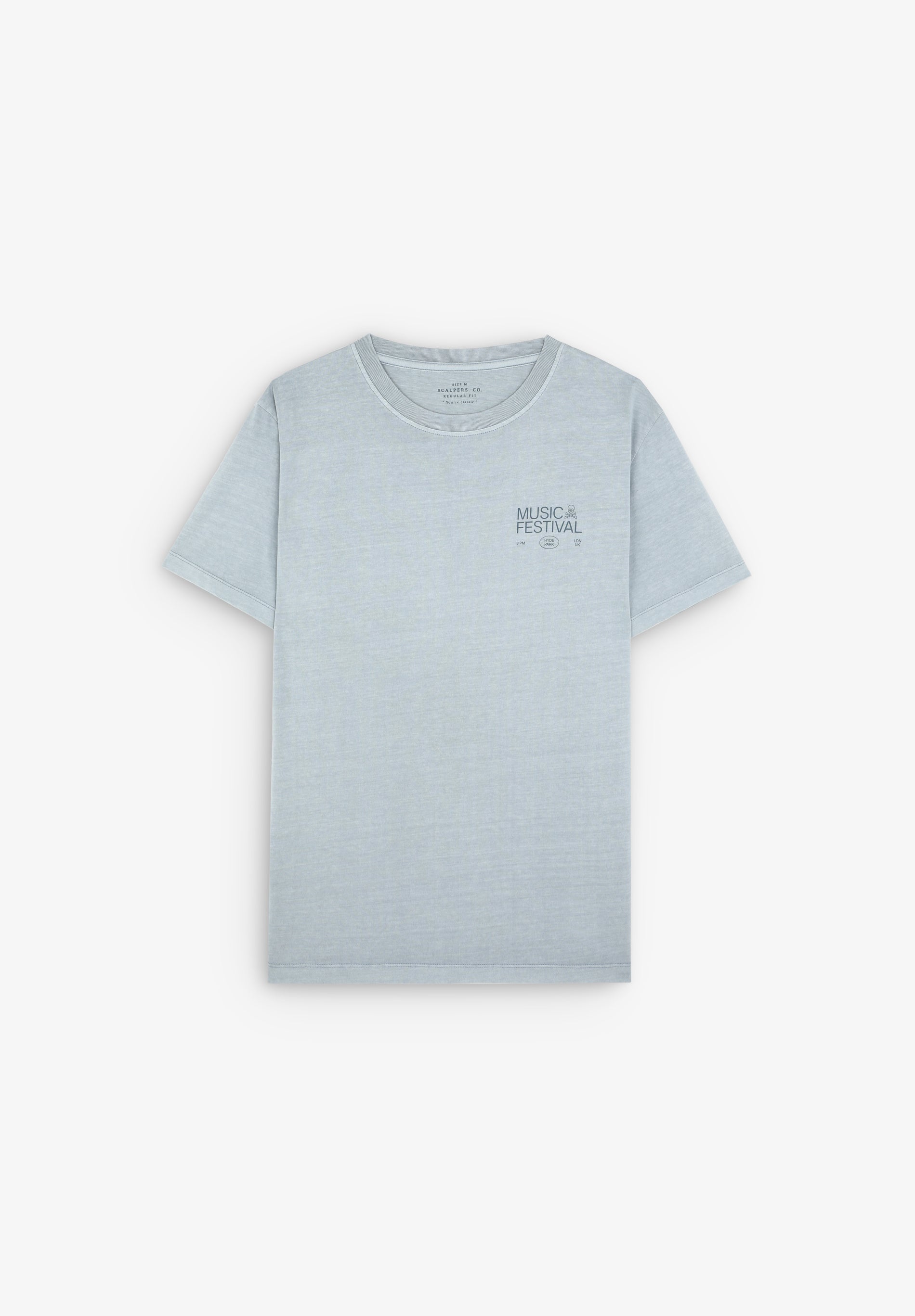 CAMISETA LAVADA PRINT