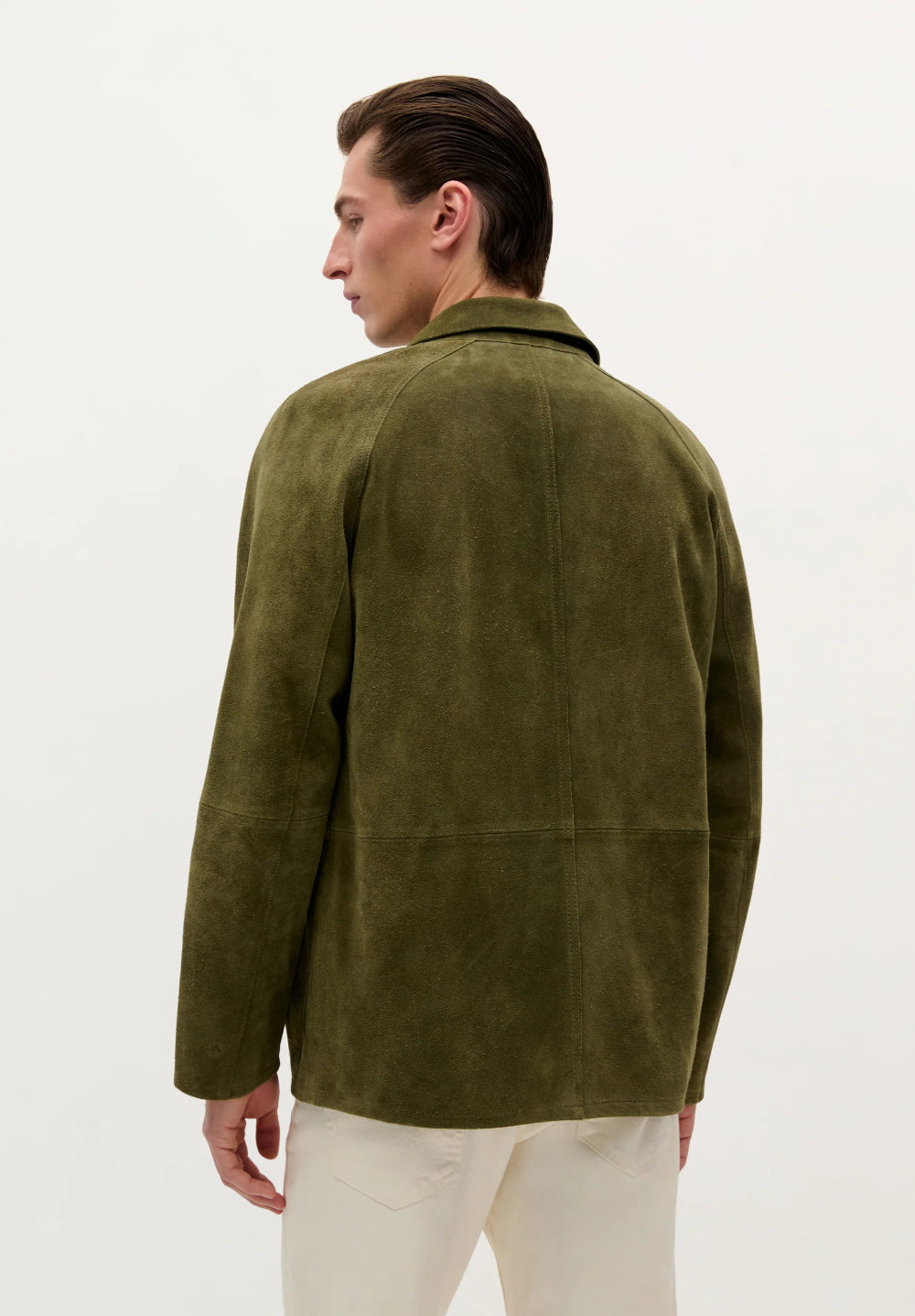 CHAQUETA PIEL BOLSILLOS TAPETA