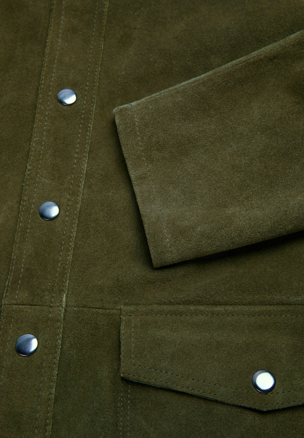 CHAQUETA PIEL BOLSILLOS TAPETA