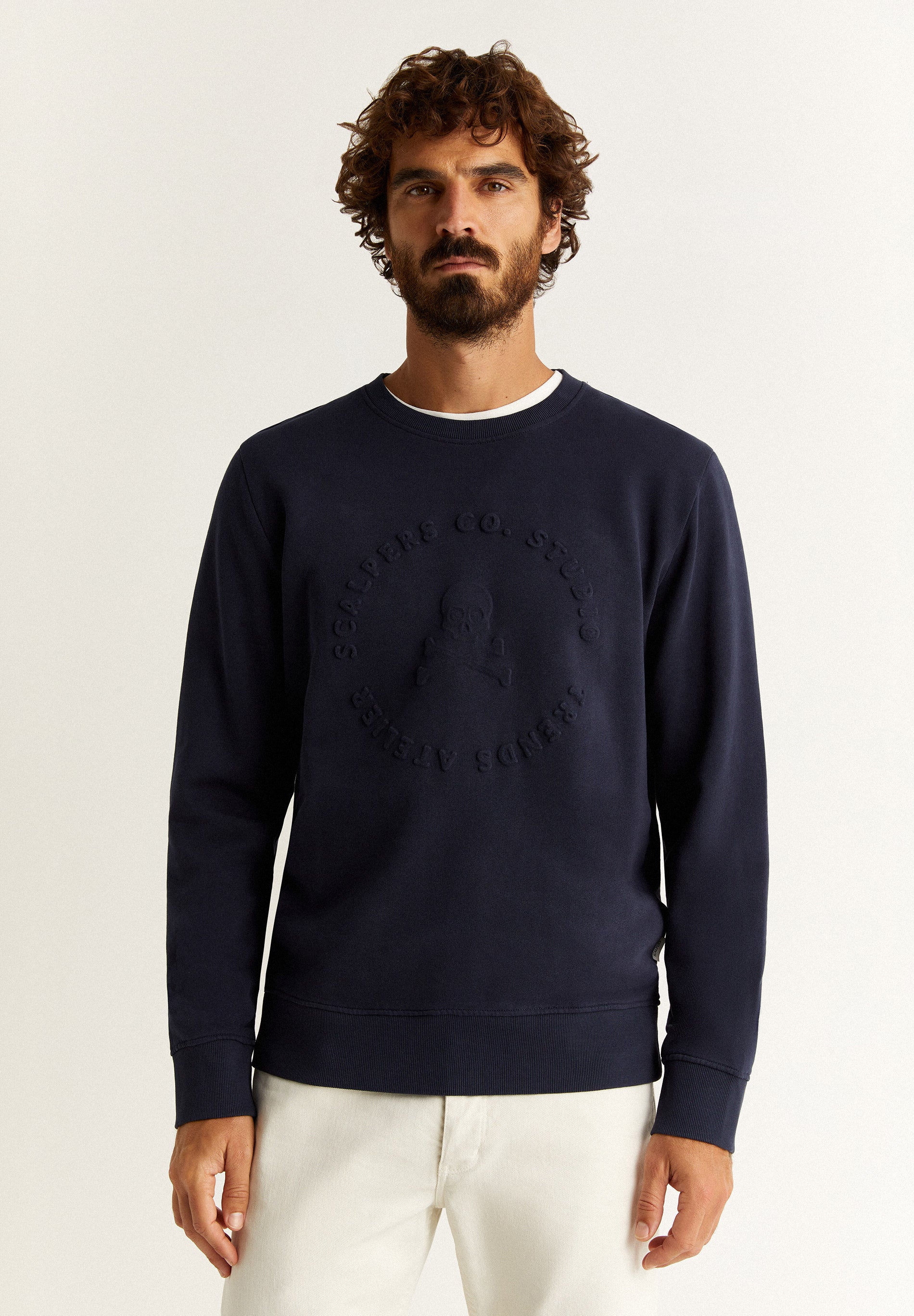 SUDADERA LOGO RELIEVE