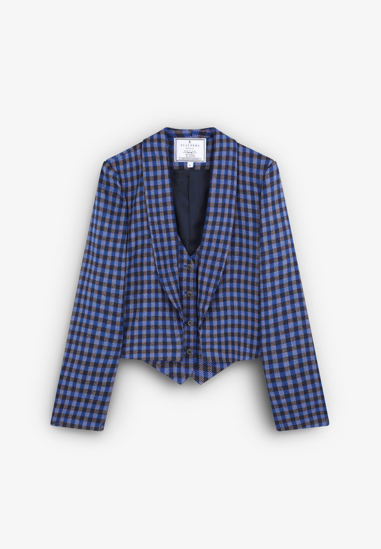 BLAZER CHALECO CUADROS