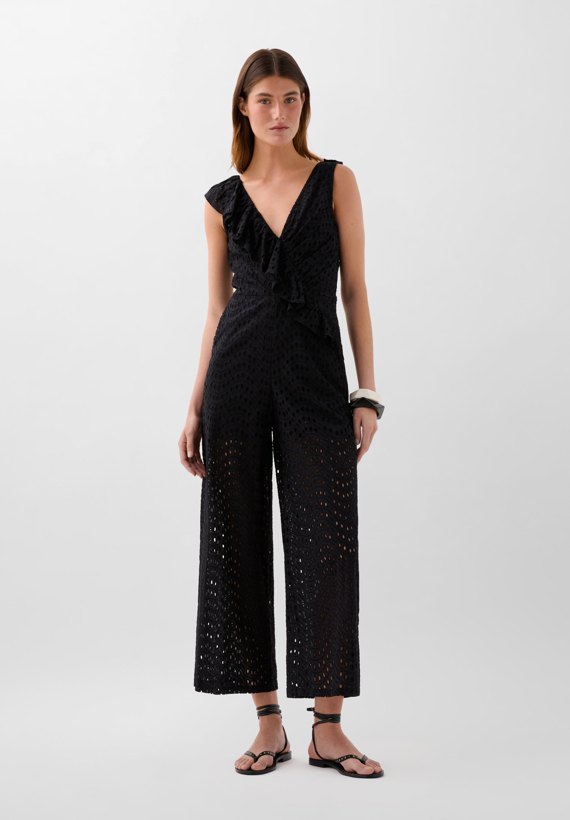 MONO VOLANTE BORDADO ASIMÉTRICO