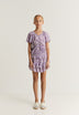 FALDA MINI IKAT VOLANTES