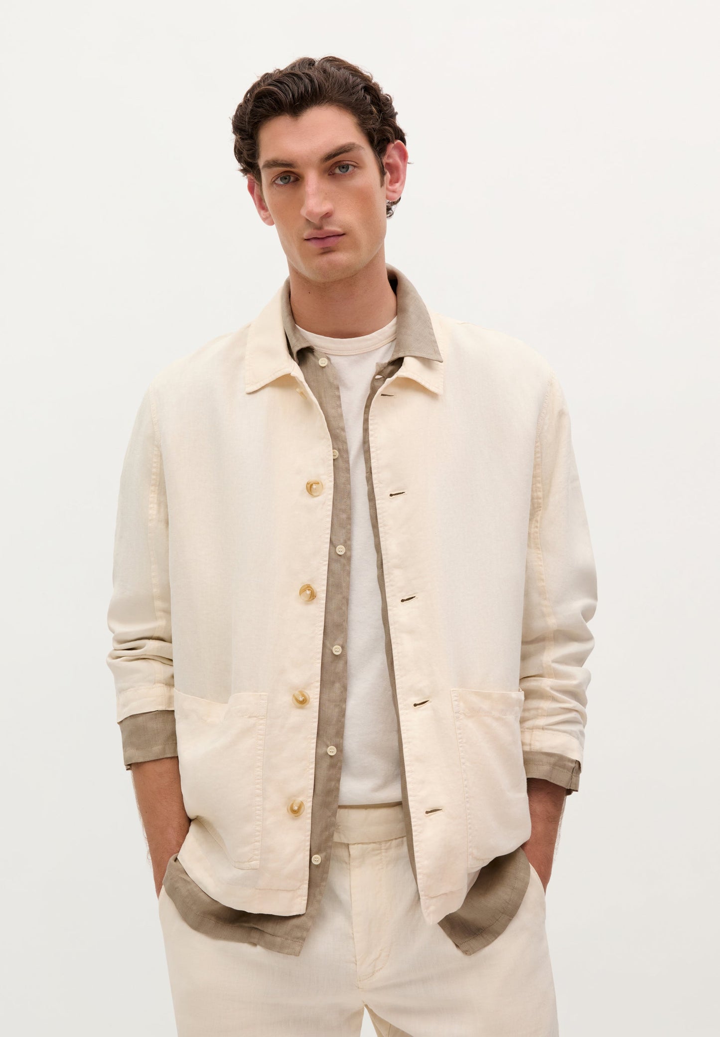 SOBRECAMISA 100% LINO