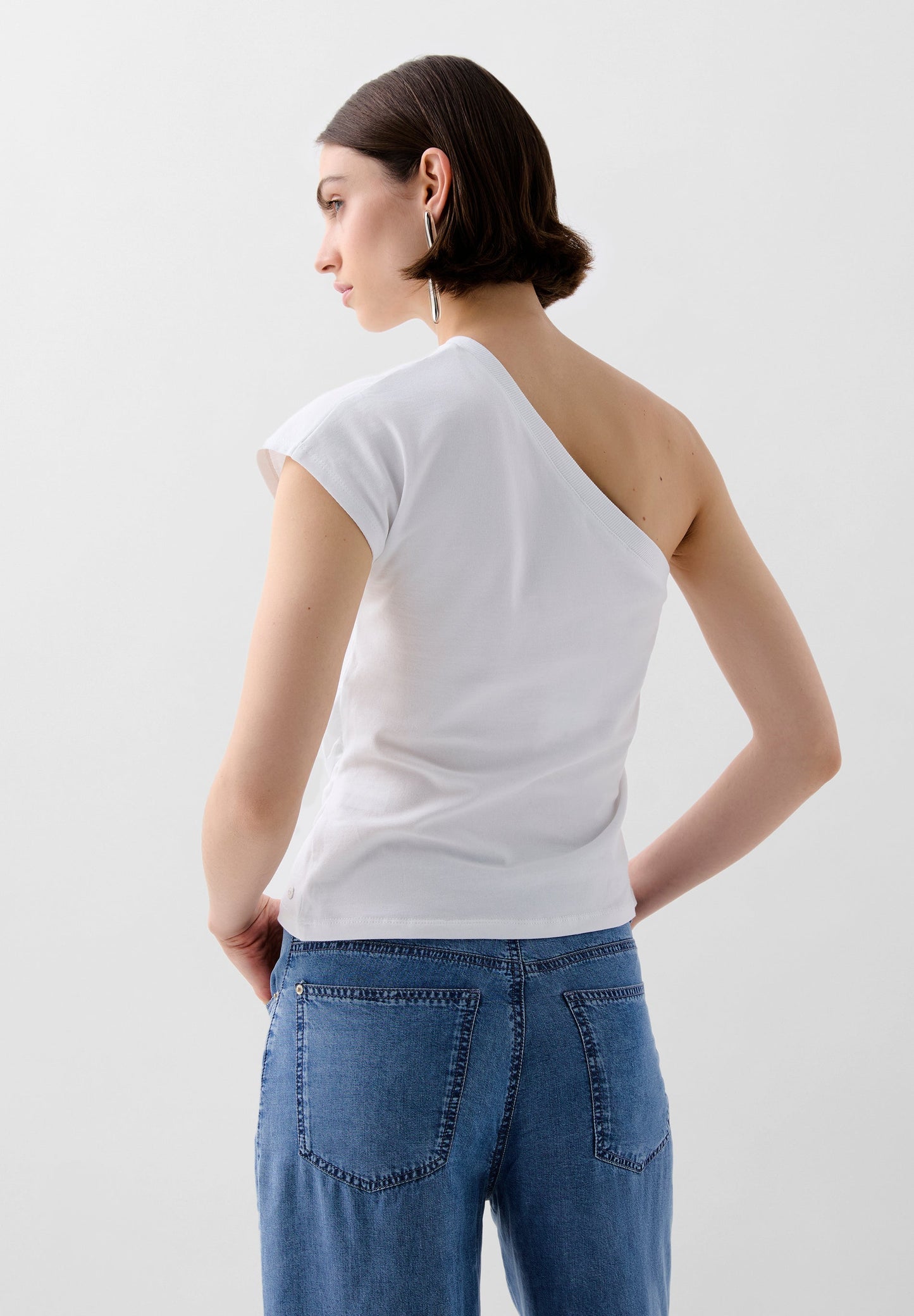 TOP ASIMÉTRICO DRAPEADO