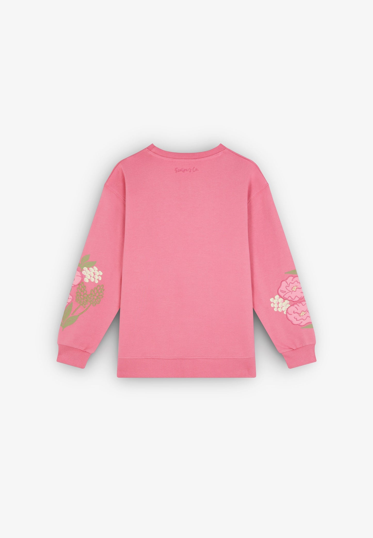 SUDADERA BORDADOS FLORES