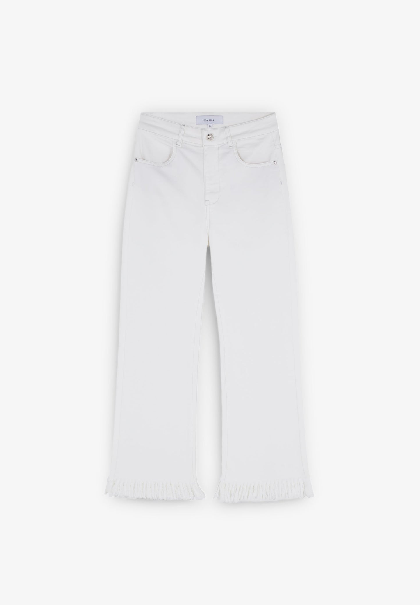 PANTALÓN VAQUERO FLECOS BORDADO