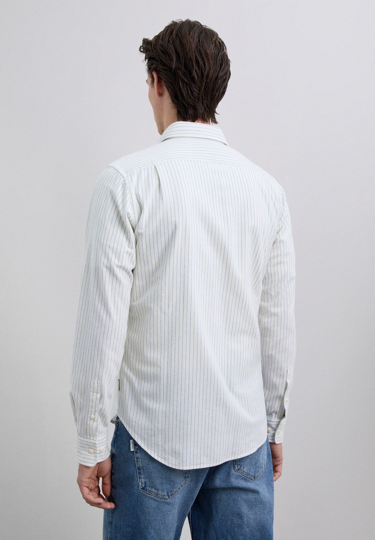 CAMISA RAYAS AFELPADA