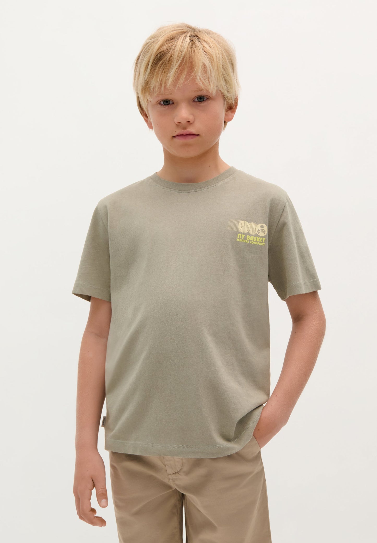 POLERA PRINT BASKET