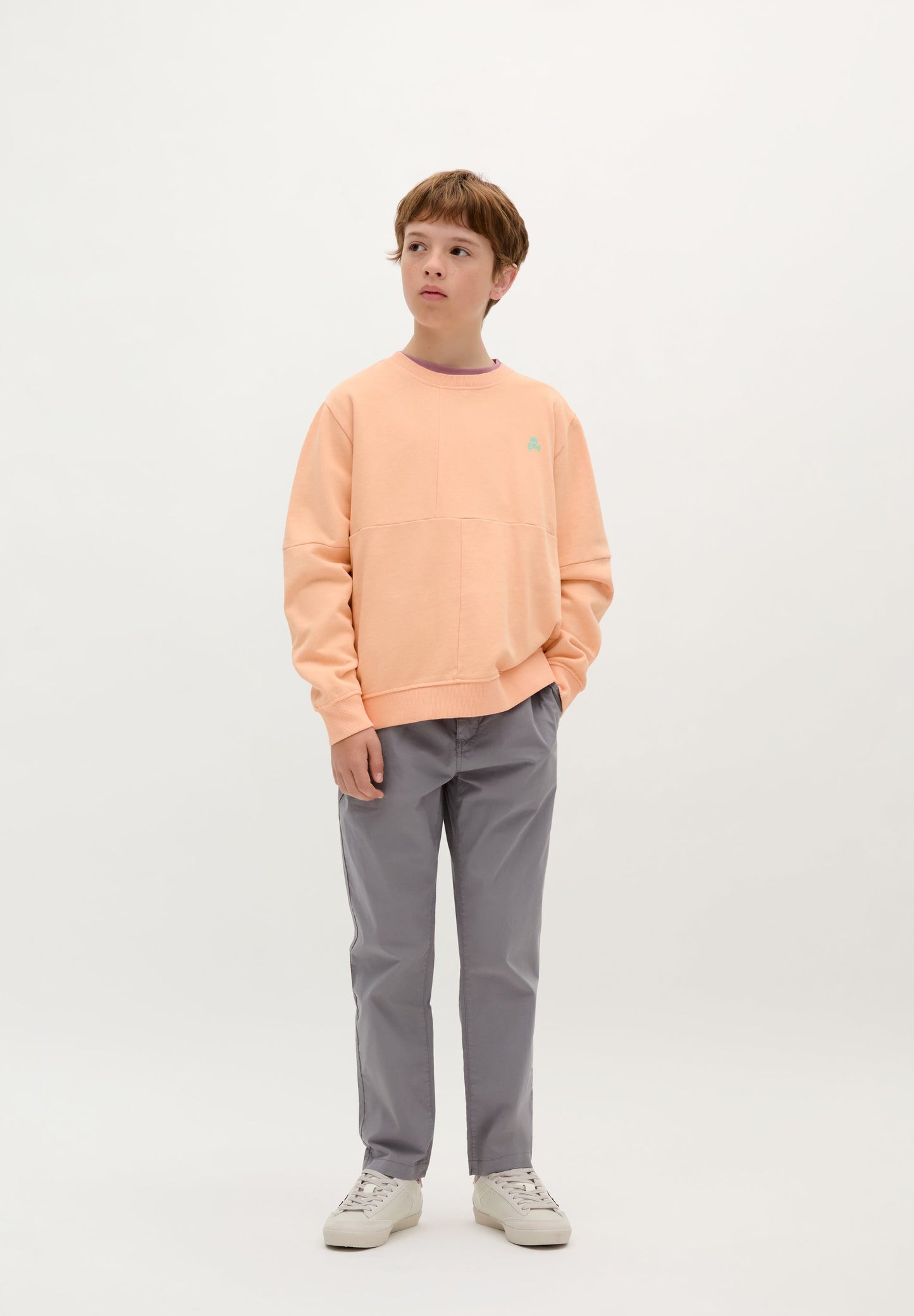 SUDADERA PATCHWORK PRINT TRASERO - Scalpers