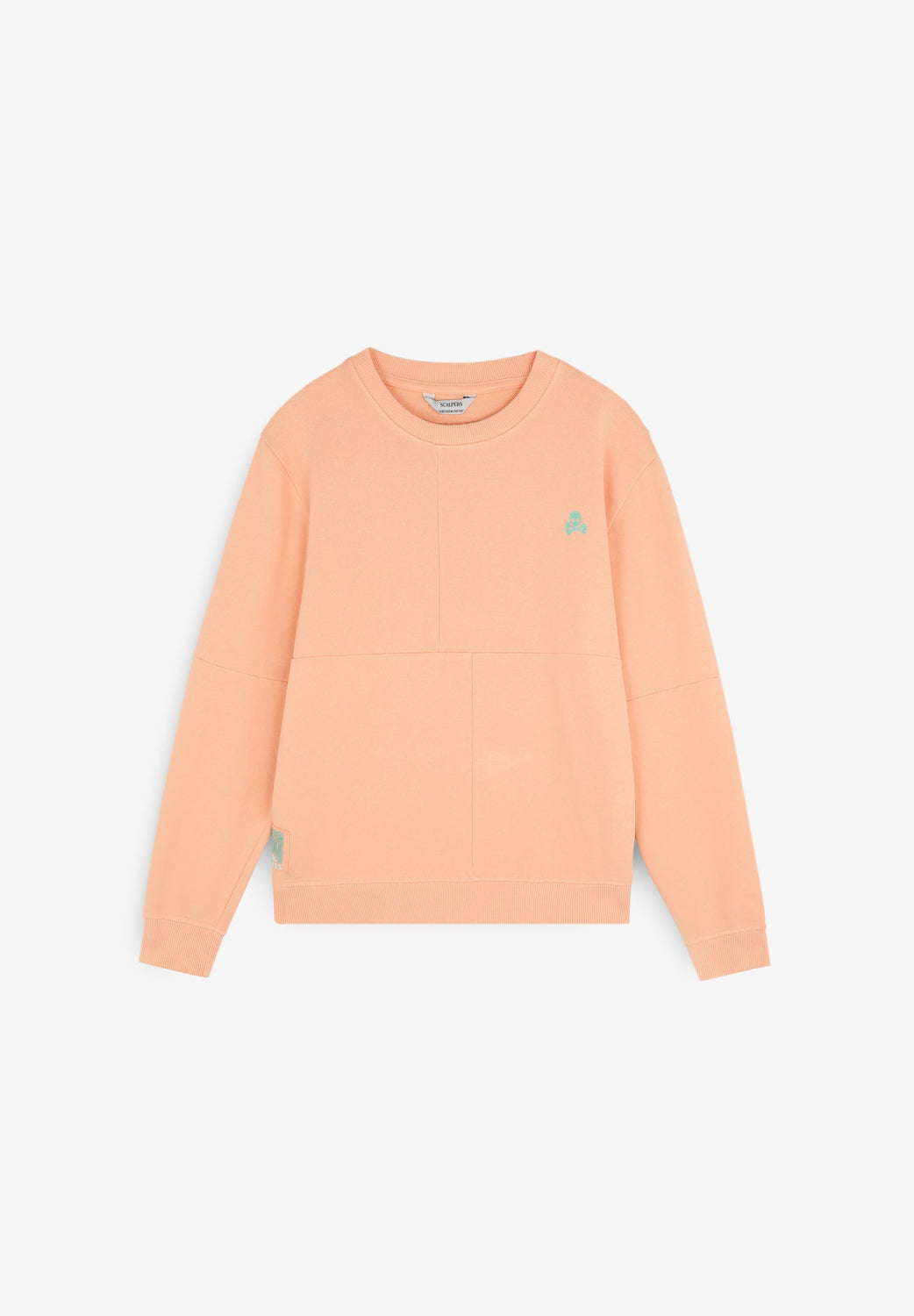 SUDADERA PATCHWORK PRINT TRASERO - Scalpers