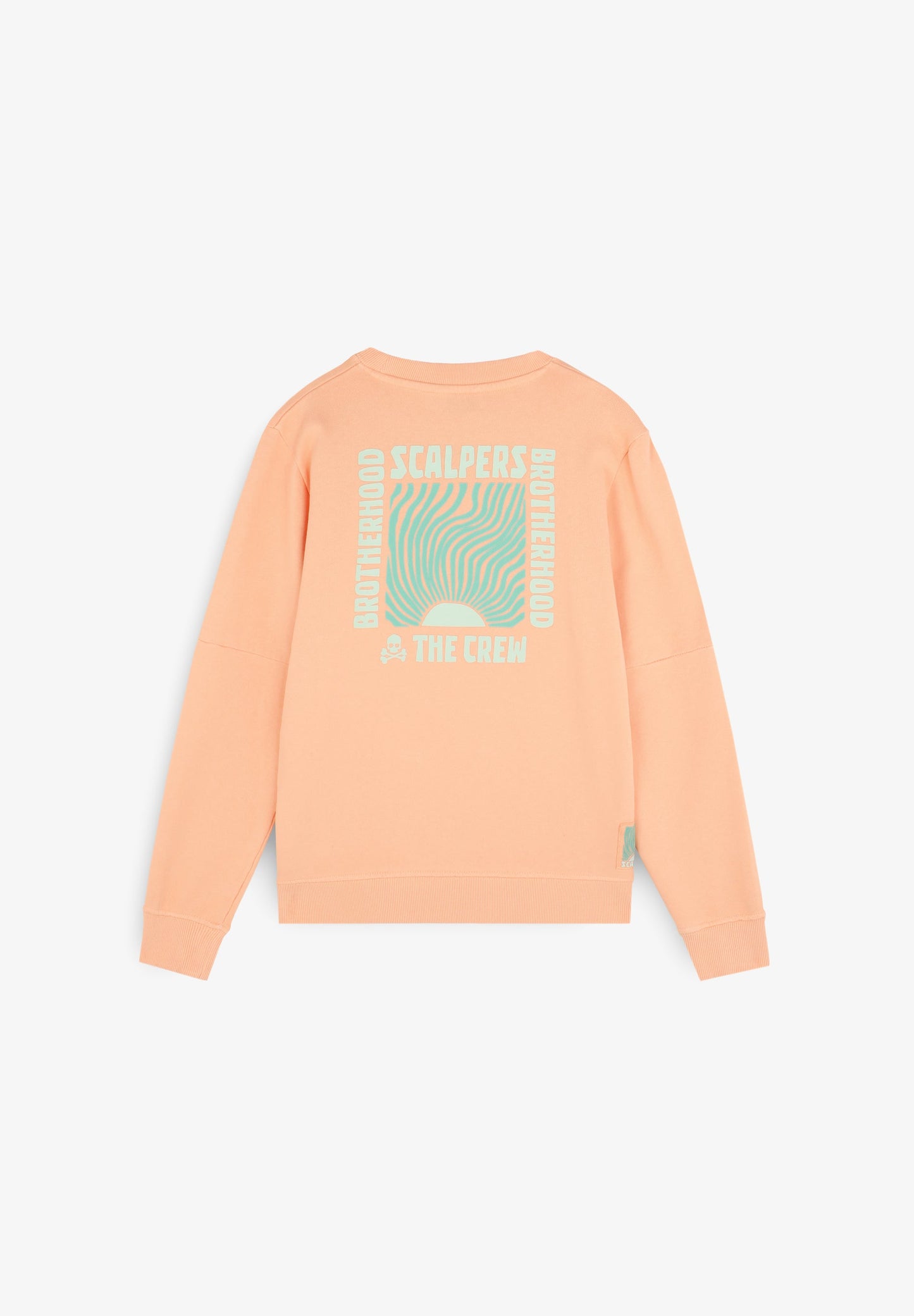 SUDADERA PATCHWORK PRINT TRASERO - Scalpers