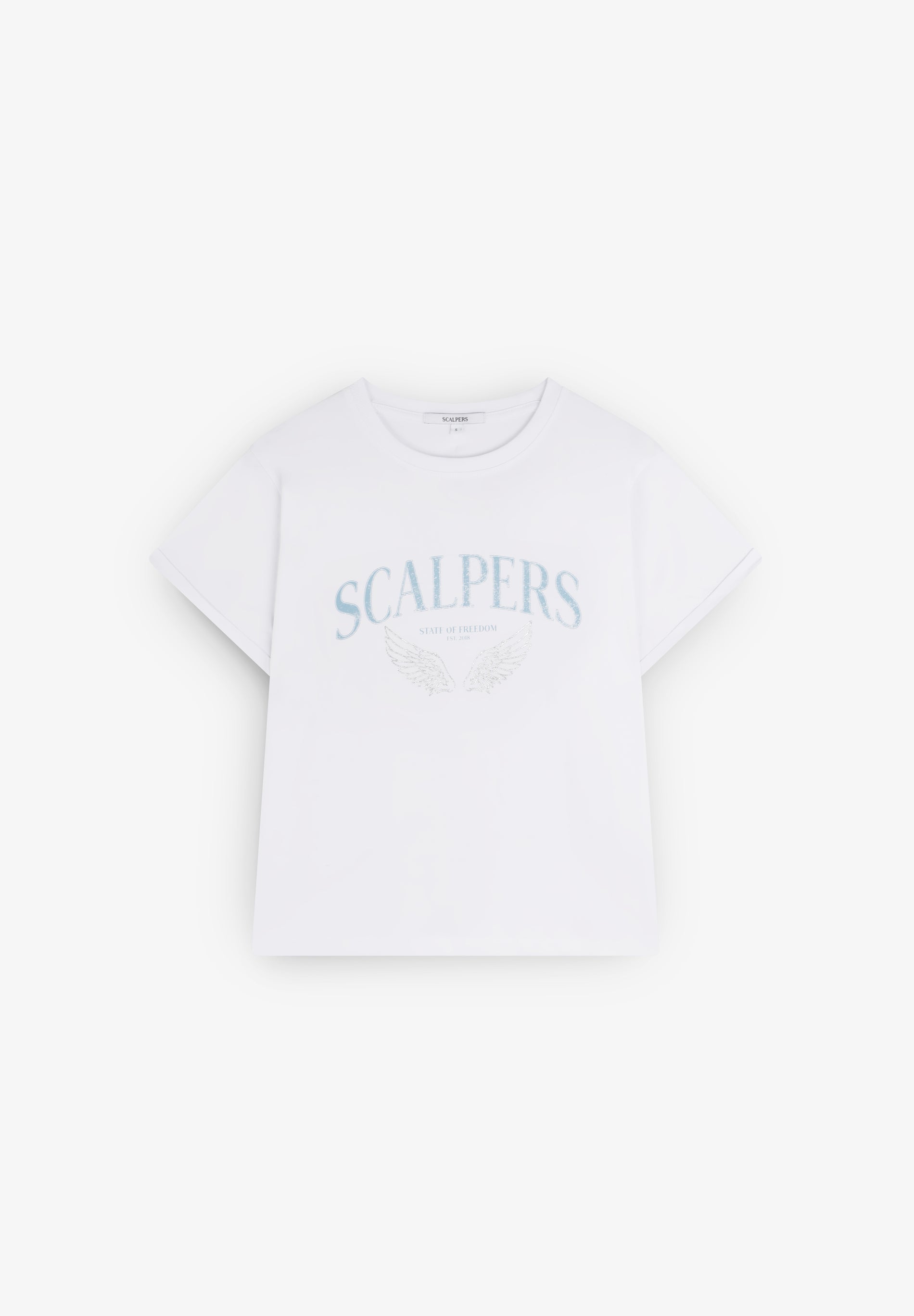 POLERA PRINT WINGS LOGO