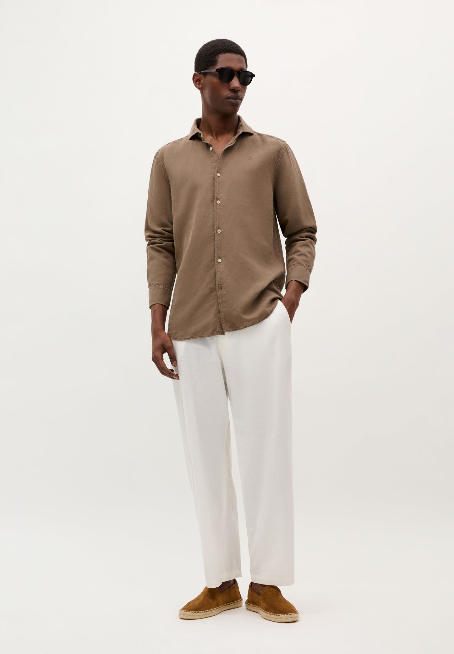SCVINTAGE LINEN SE SHIRT