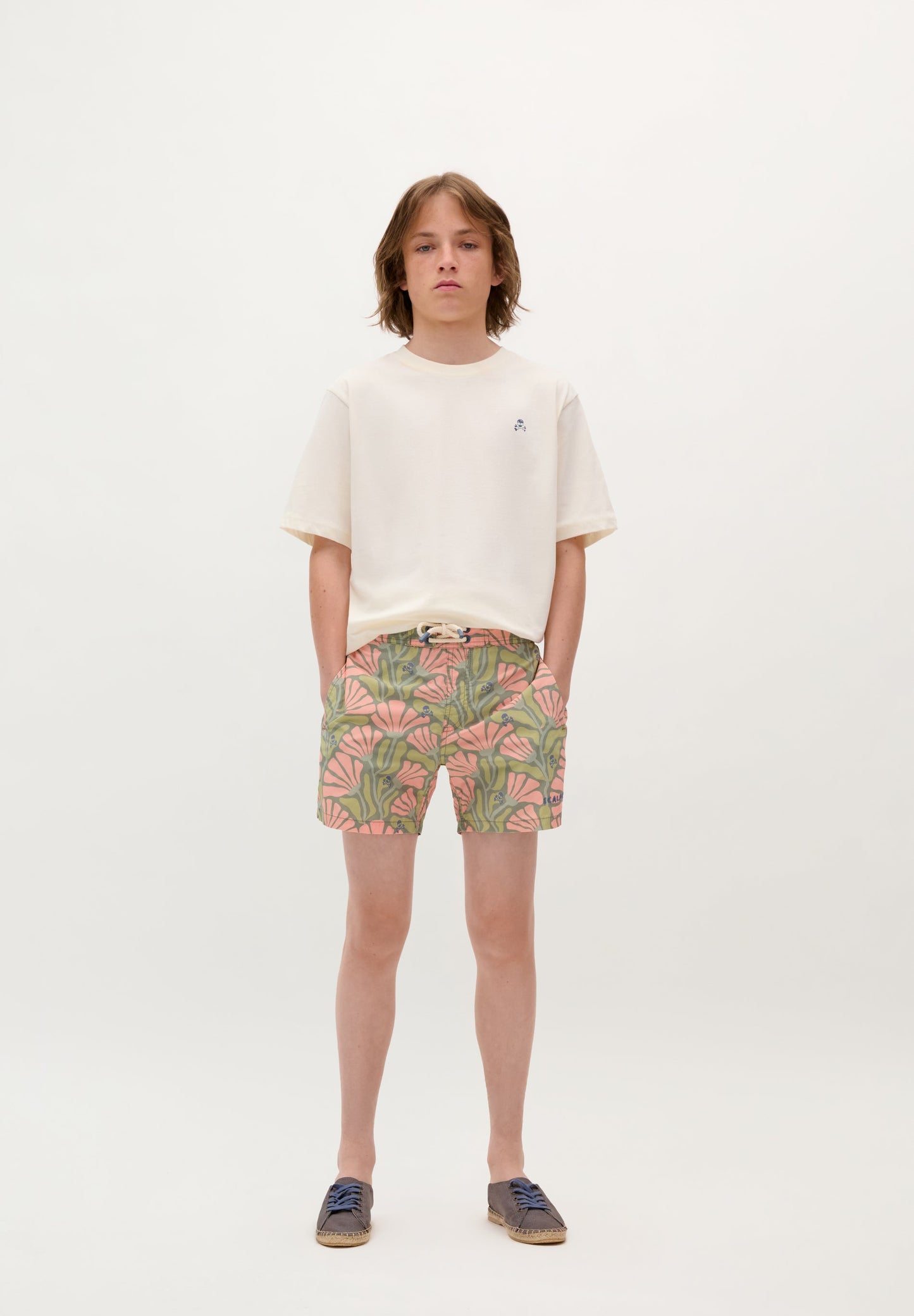 BAÑADOR ESTAMPADO TROPICAL