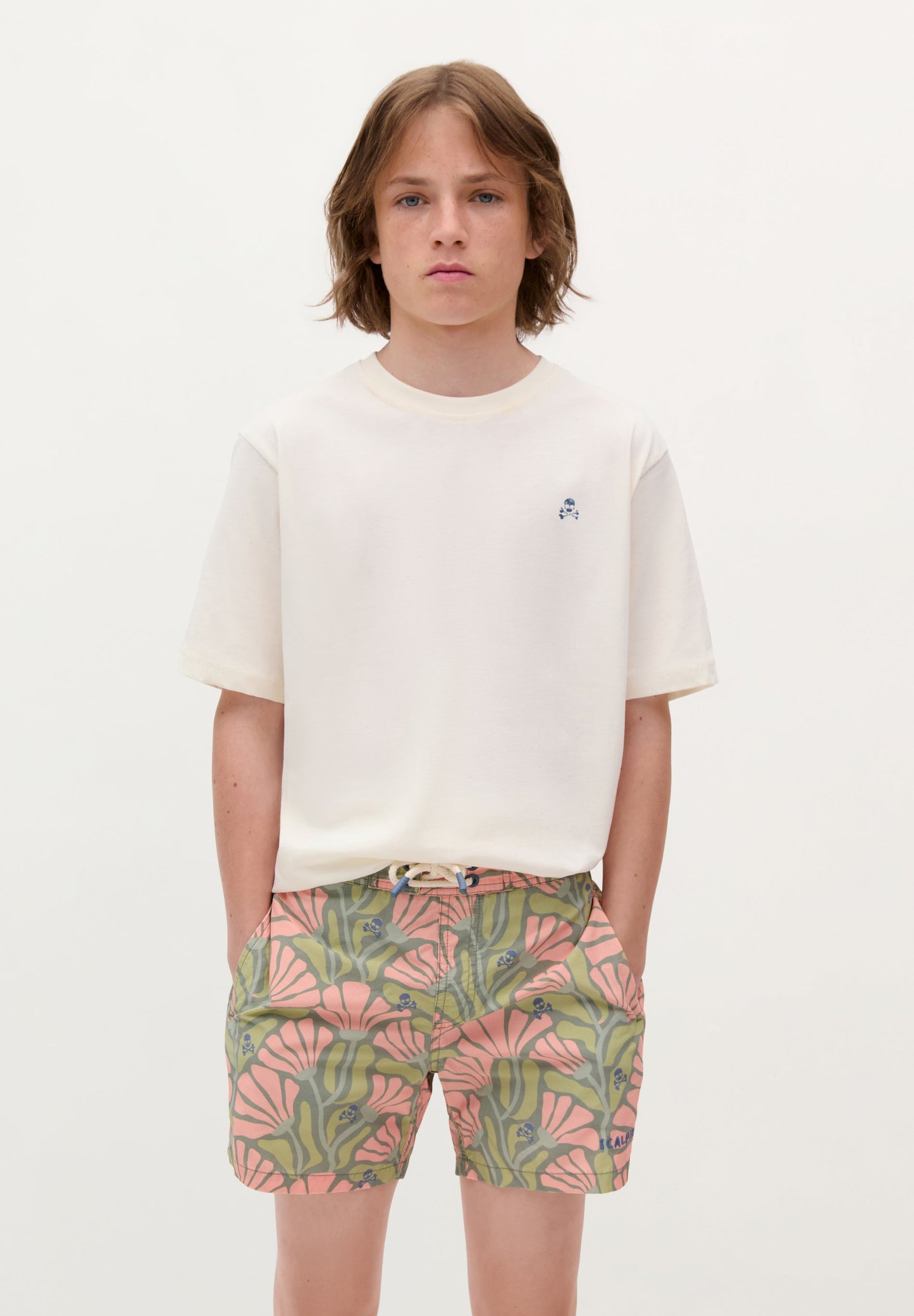 BAÑADOR ESTAMPADO TROPICAL