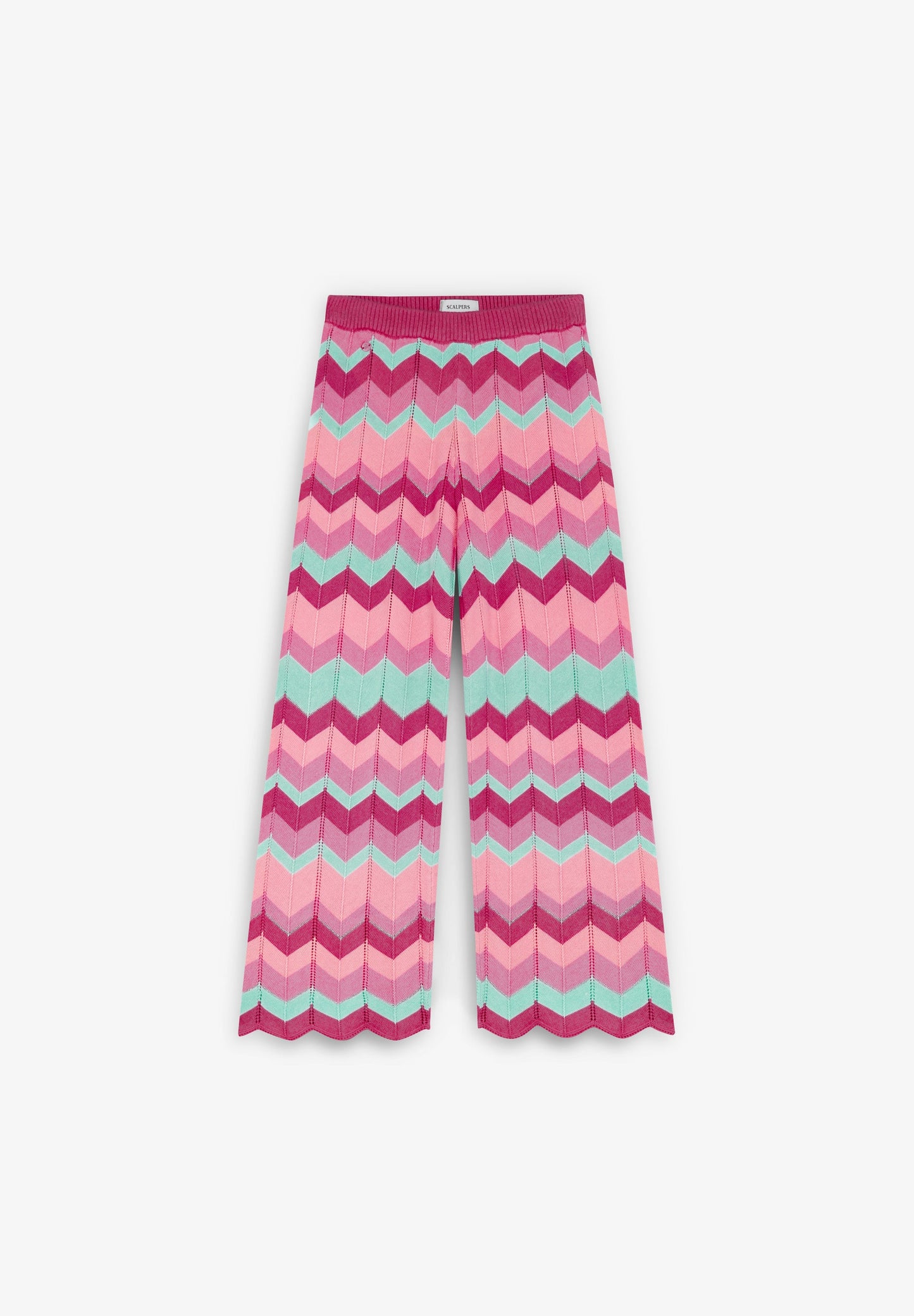 PANTALÓN PUNTO ESTAMPADO ZIG ZAG