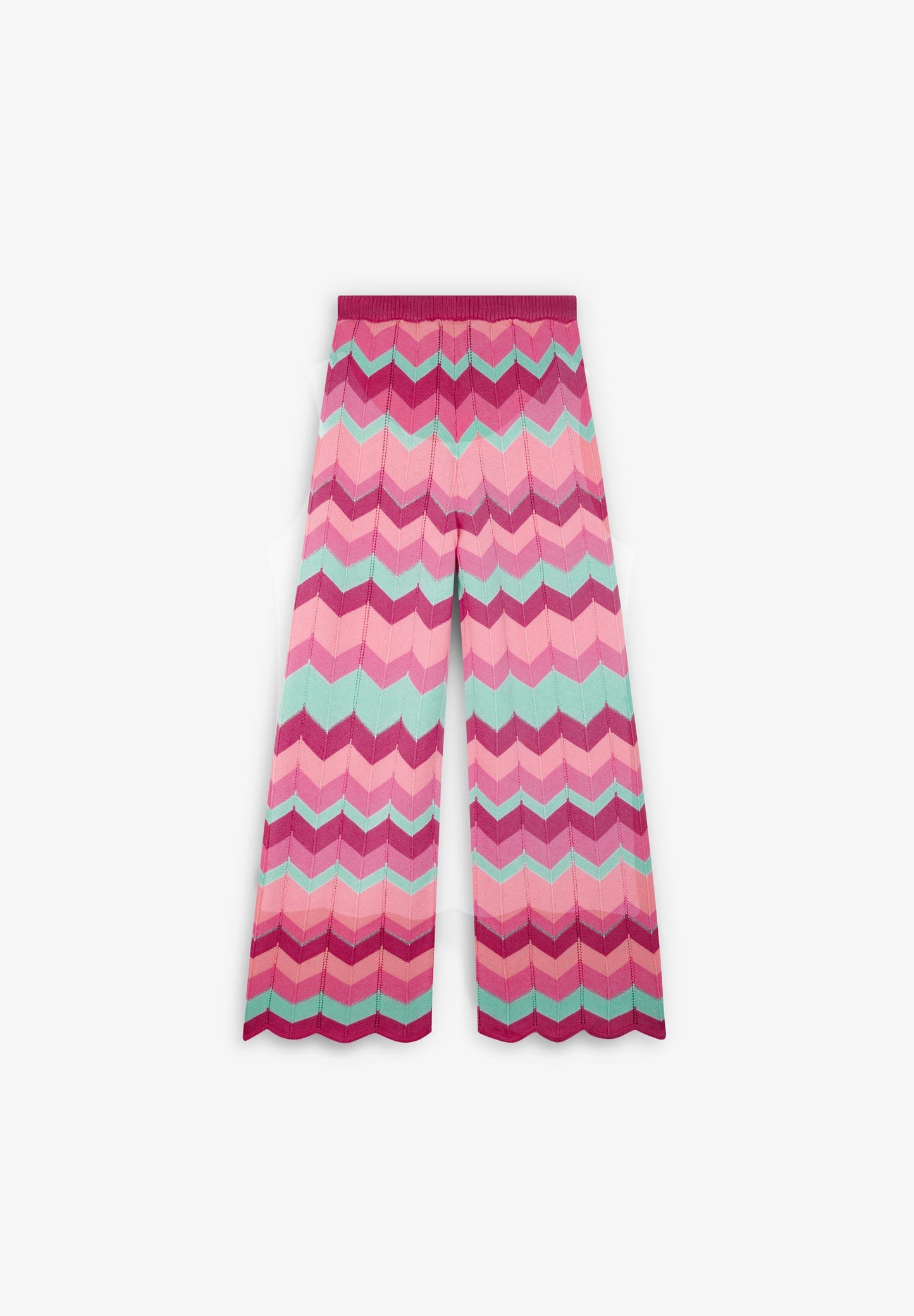PANTALÓN PUNTO ESTAMPADO ZIG ZAG