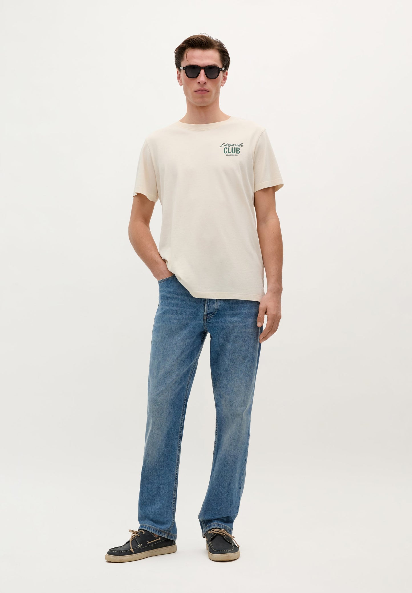 POLERA LIFEGUARD ESTAMPADA