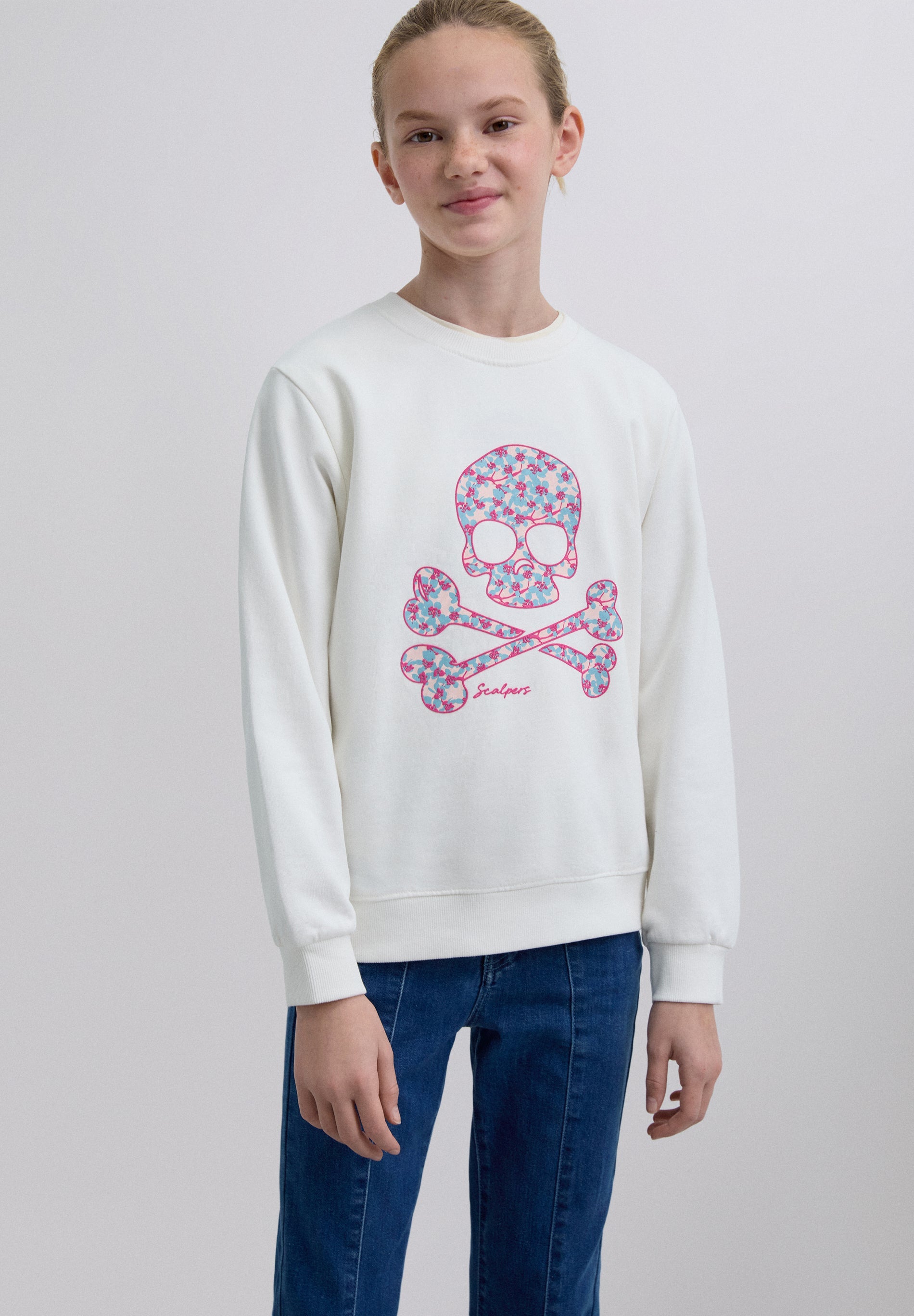 POLERÓN ESTAMPADO FLORAL