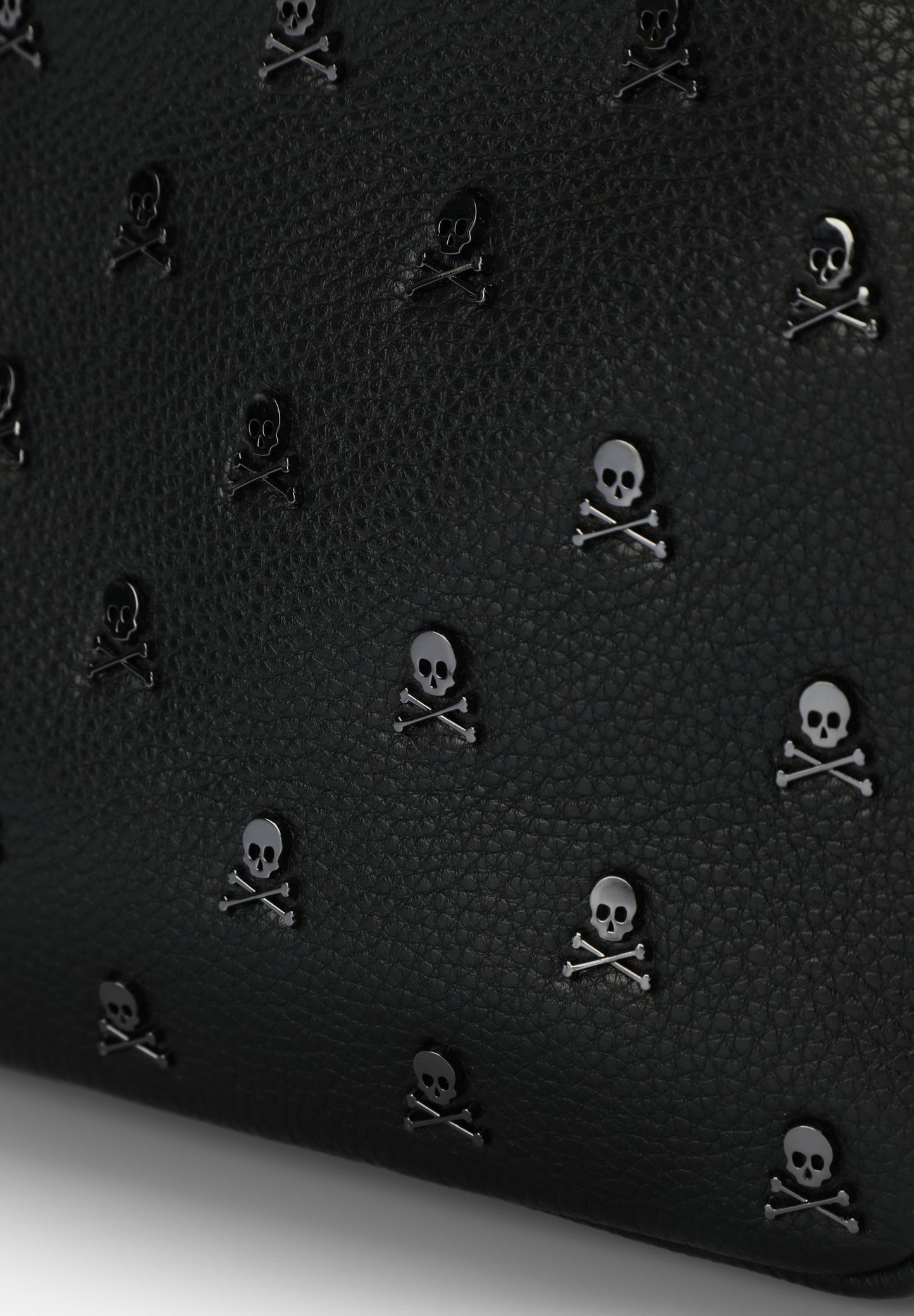 BOLSO PIEL BANDOLERA CALAVERAS ALL OVER - Scalpers
